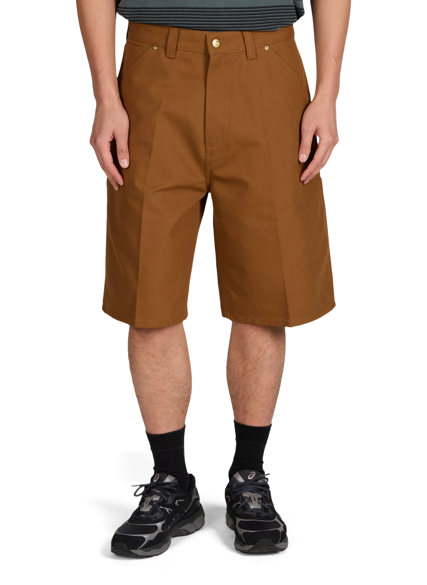 Cotton Shorts CARHARTT WIP Brown