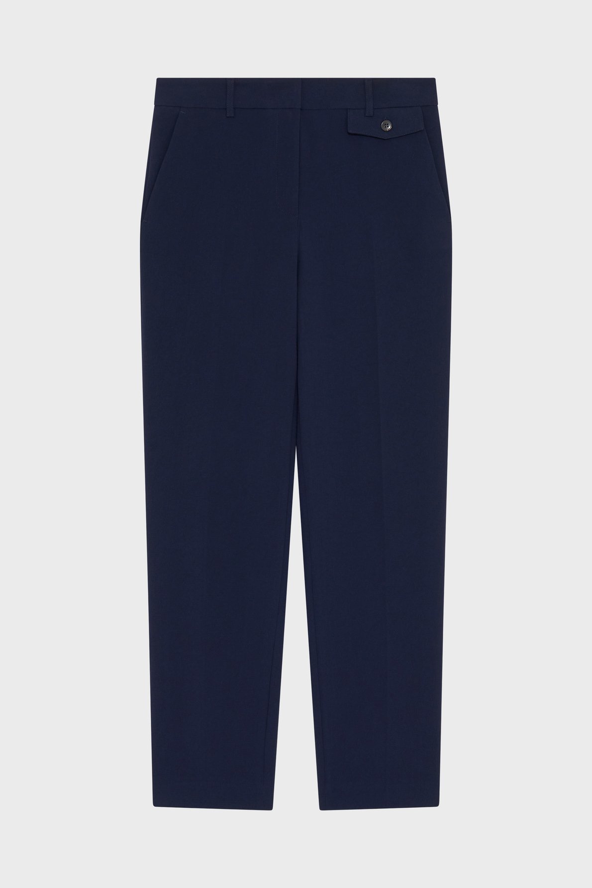 Pantalon ajusté de tailleur  en crêpe - bibalee PABLO Bleu