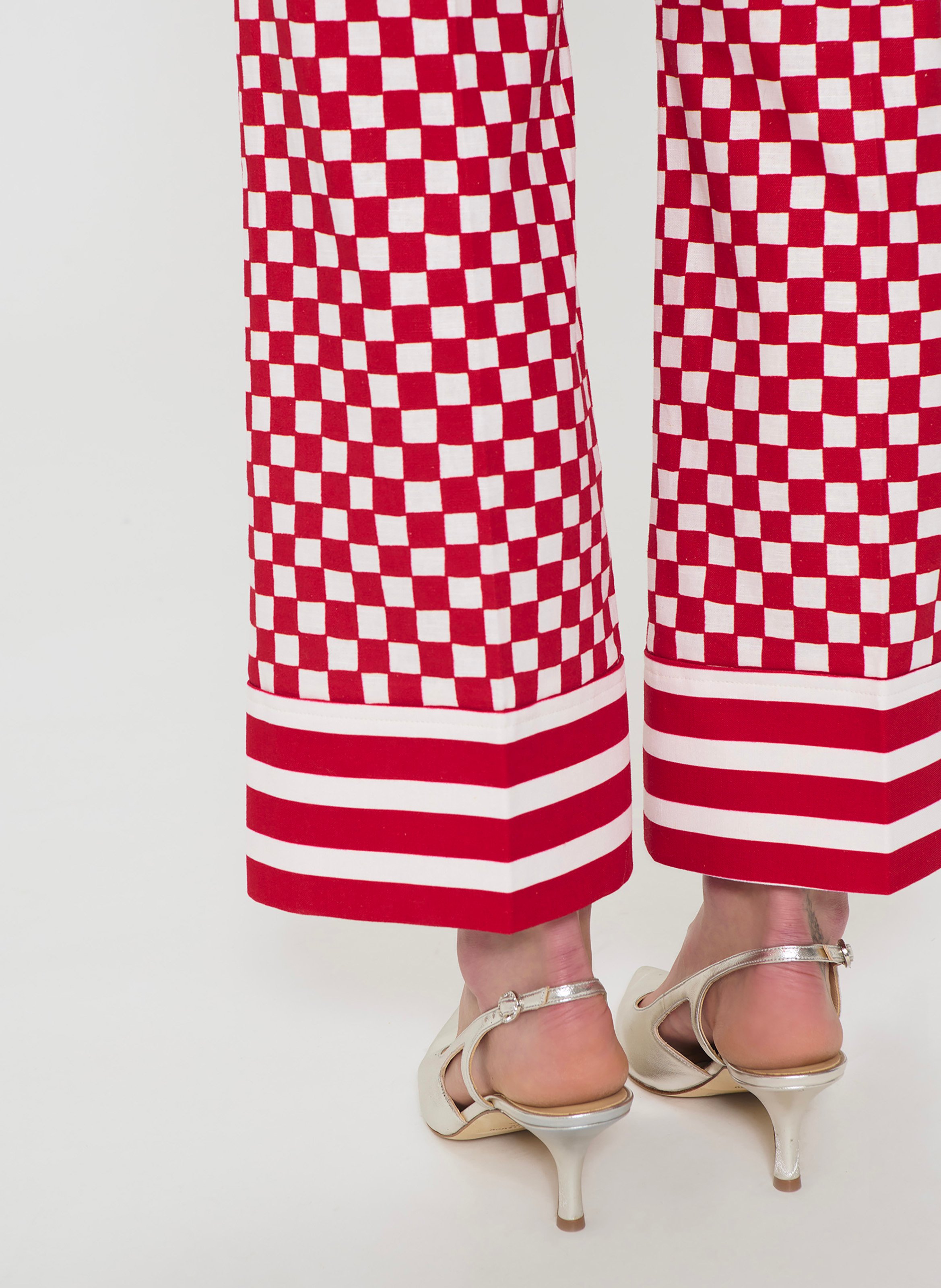 Pantalon pietro TARA JARMON Rouge