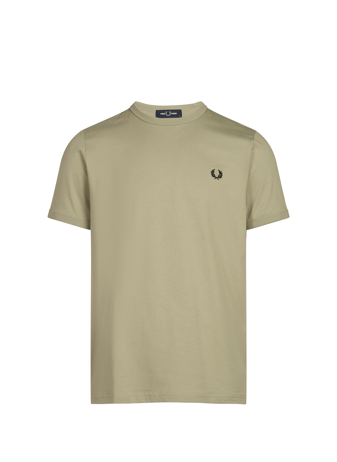 T-shirt with contrasting edges FRED PERRY Green