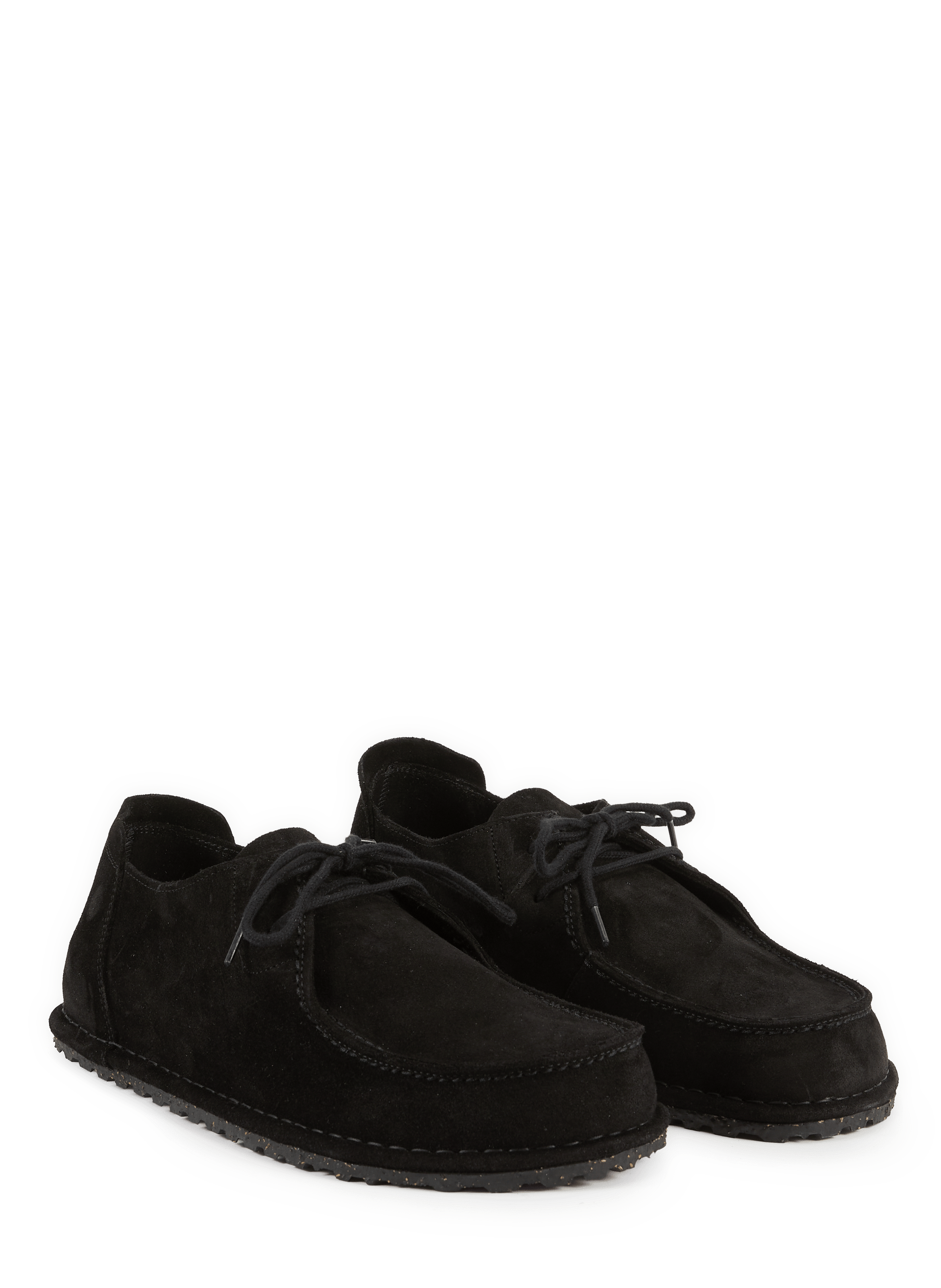 Mocassins Utti Lace en cuir suédé BIRKENSTOCK Noir