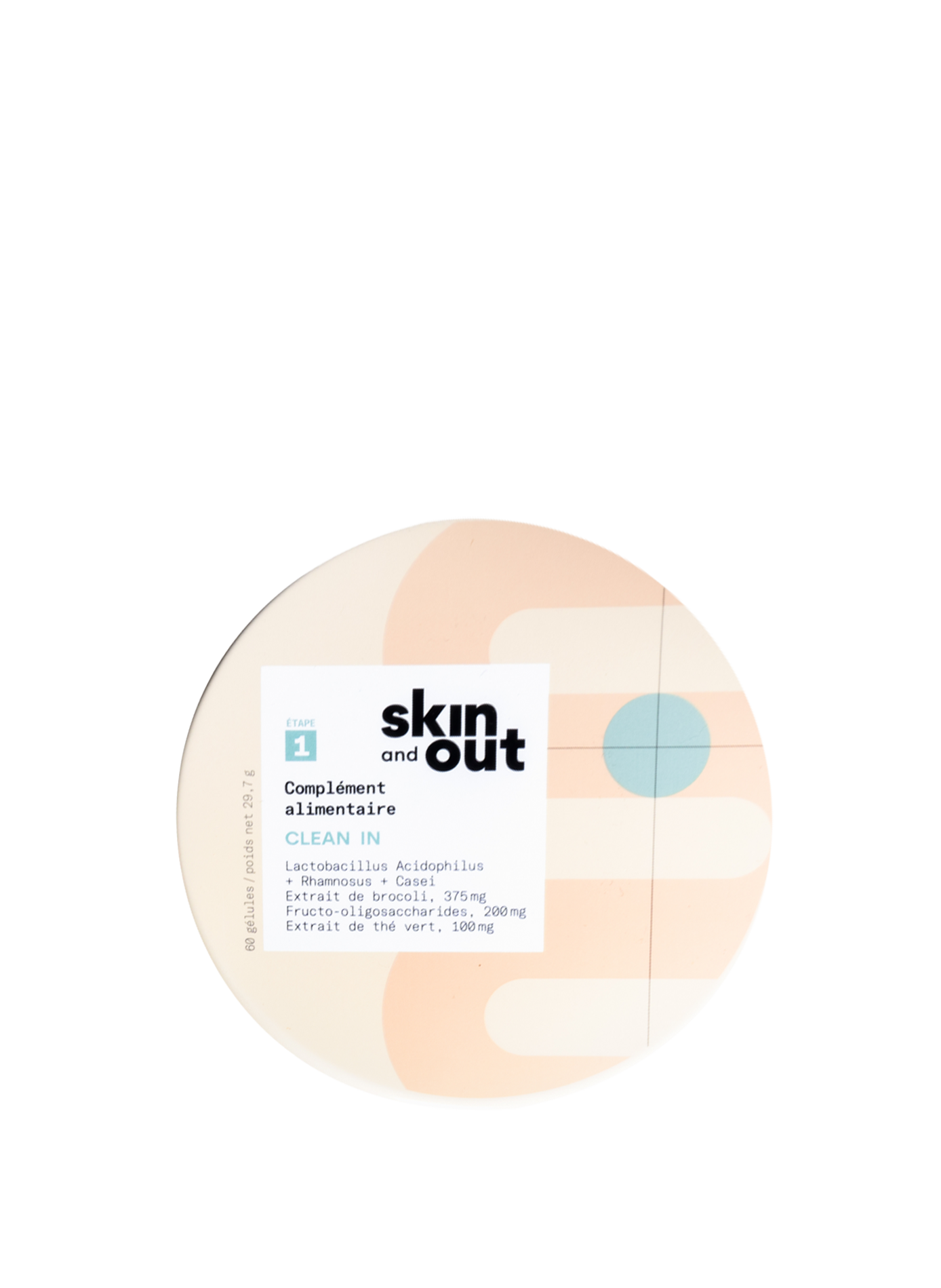 Clean IN - Cleansing nutritional supplement SKIN & OUT No color