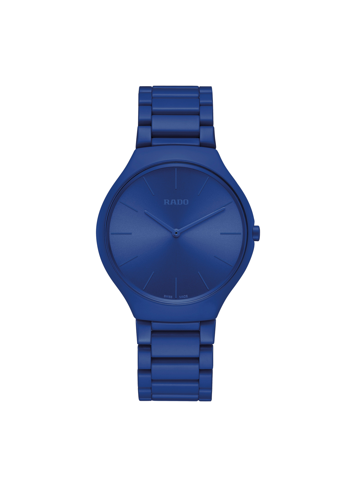 Montre quartz en céramique RADO Bleu