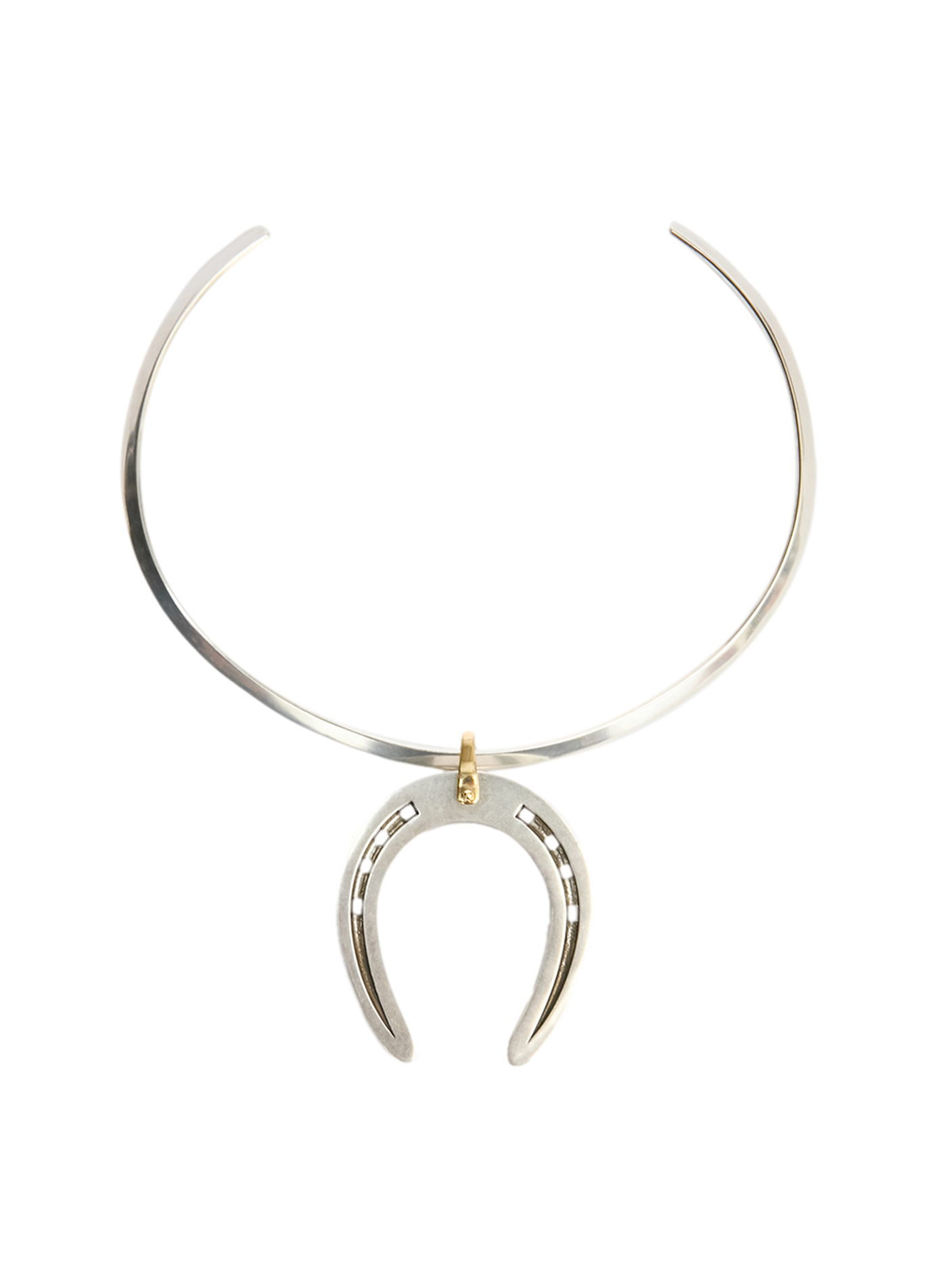 Collier Choker fer à cheval ISABEL MARANT Silber