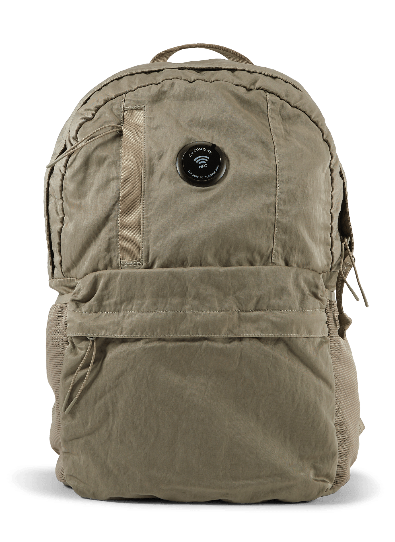 Zippered backpack CP COMPANY Grey