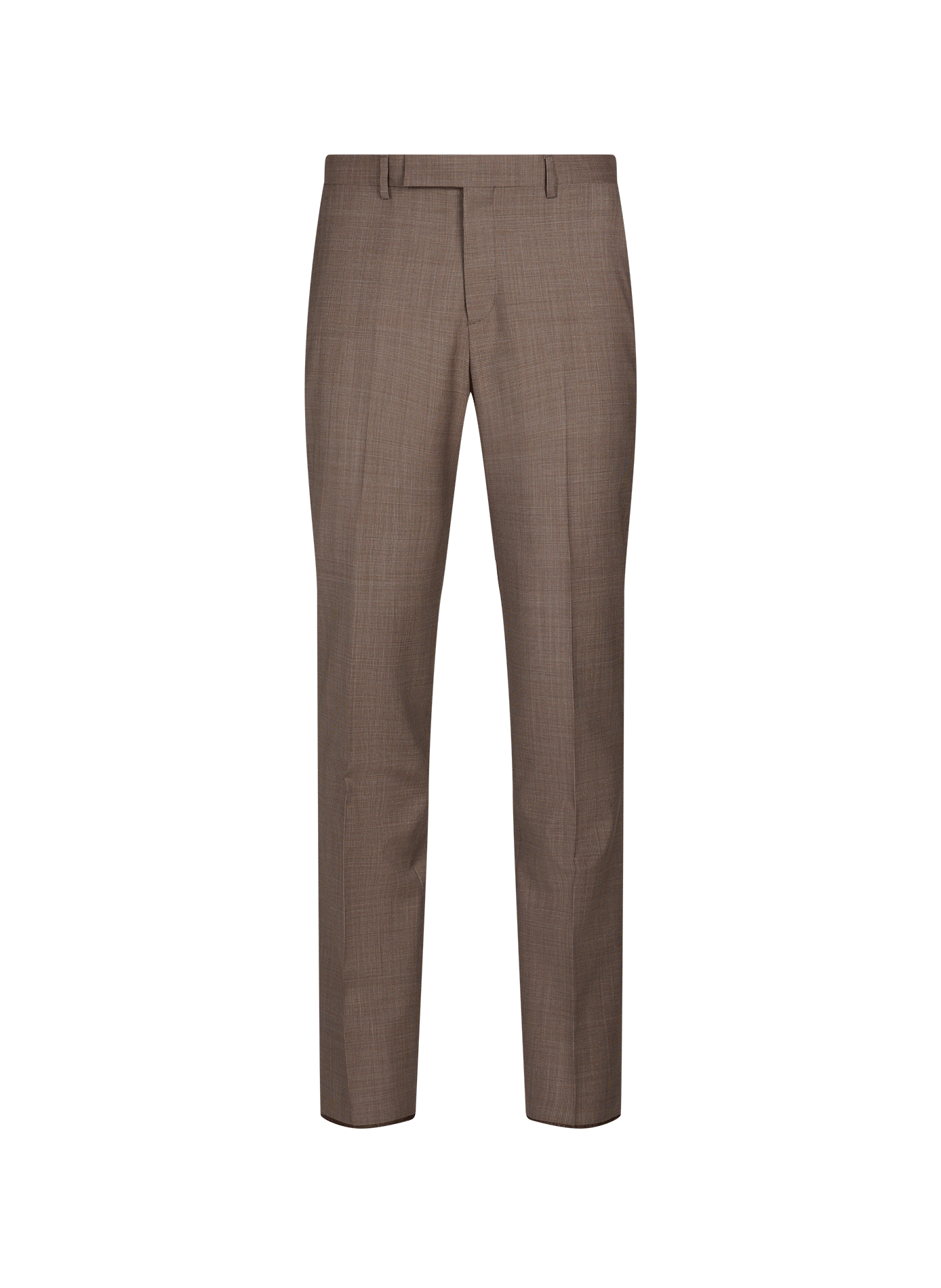 Slim woolen checkered trousers PAUL SMITH Brown