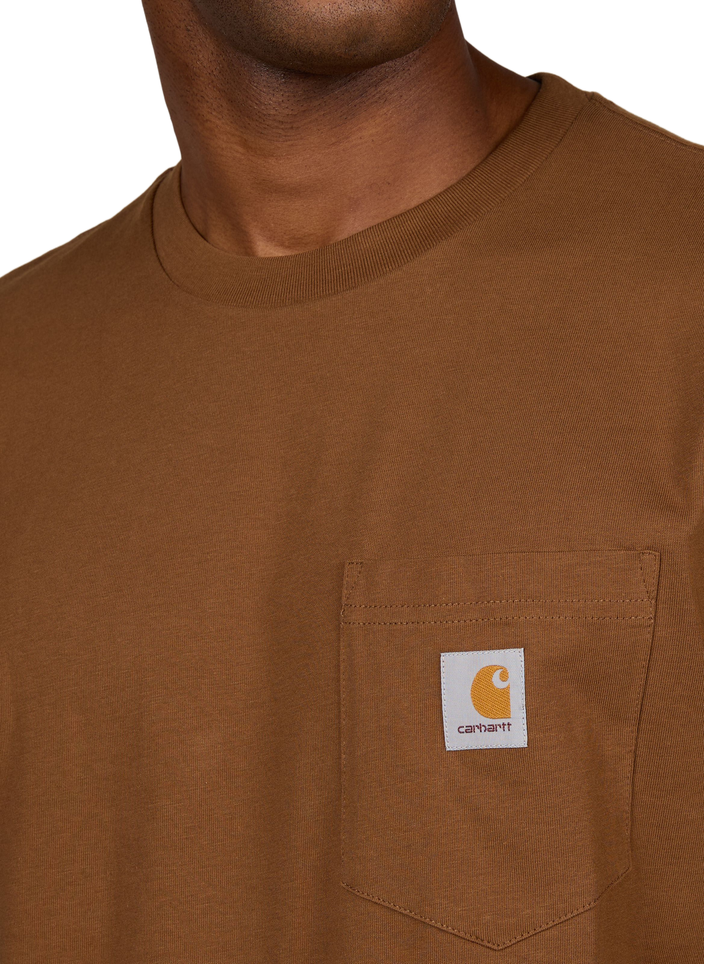 Katoenen T-shirt CARHARTT WIP Bruin