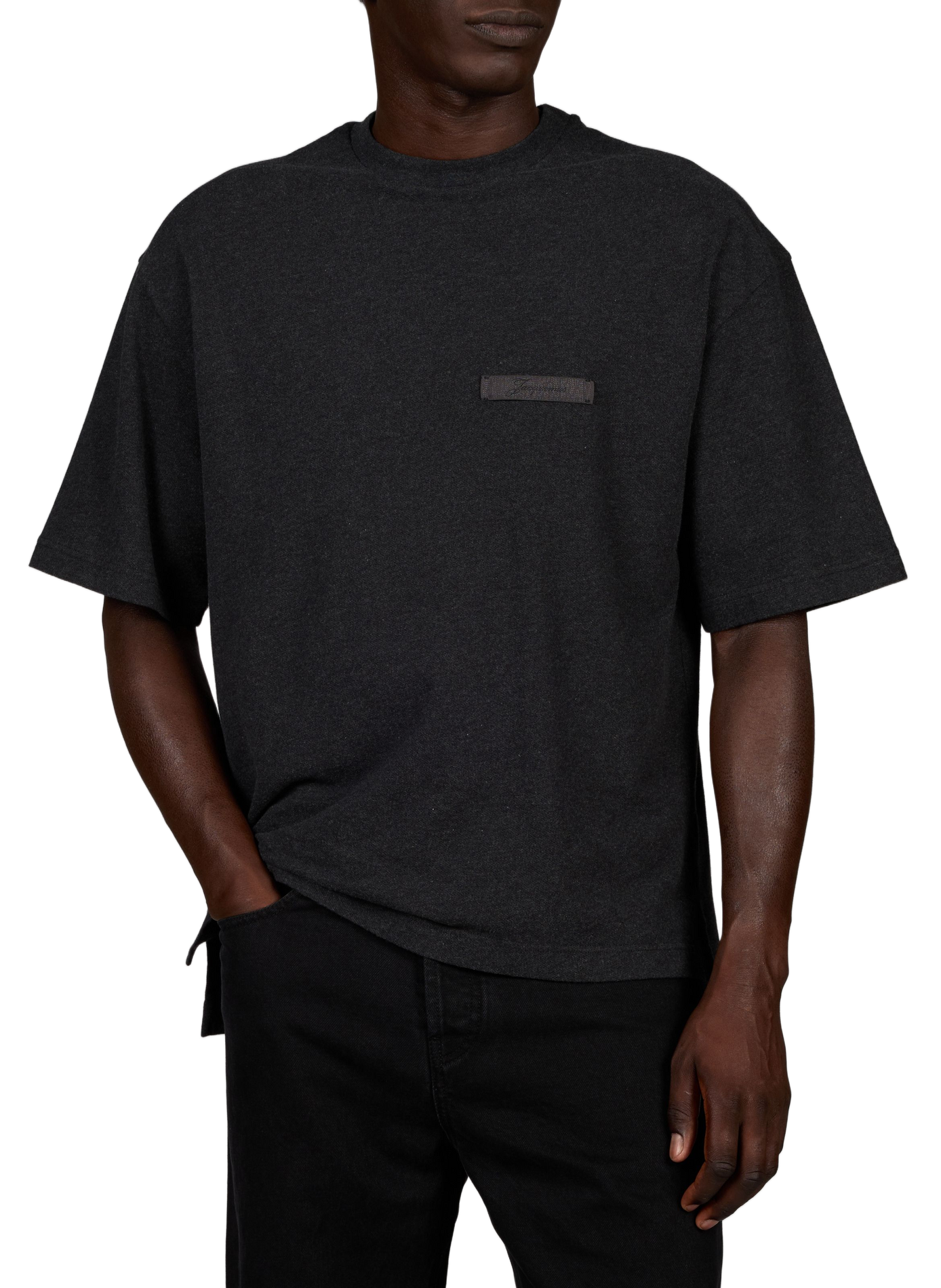 Le t-shirt Ruban en coton JACQUEMUS Gris