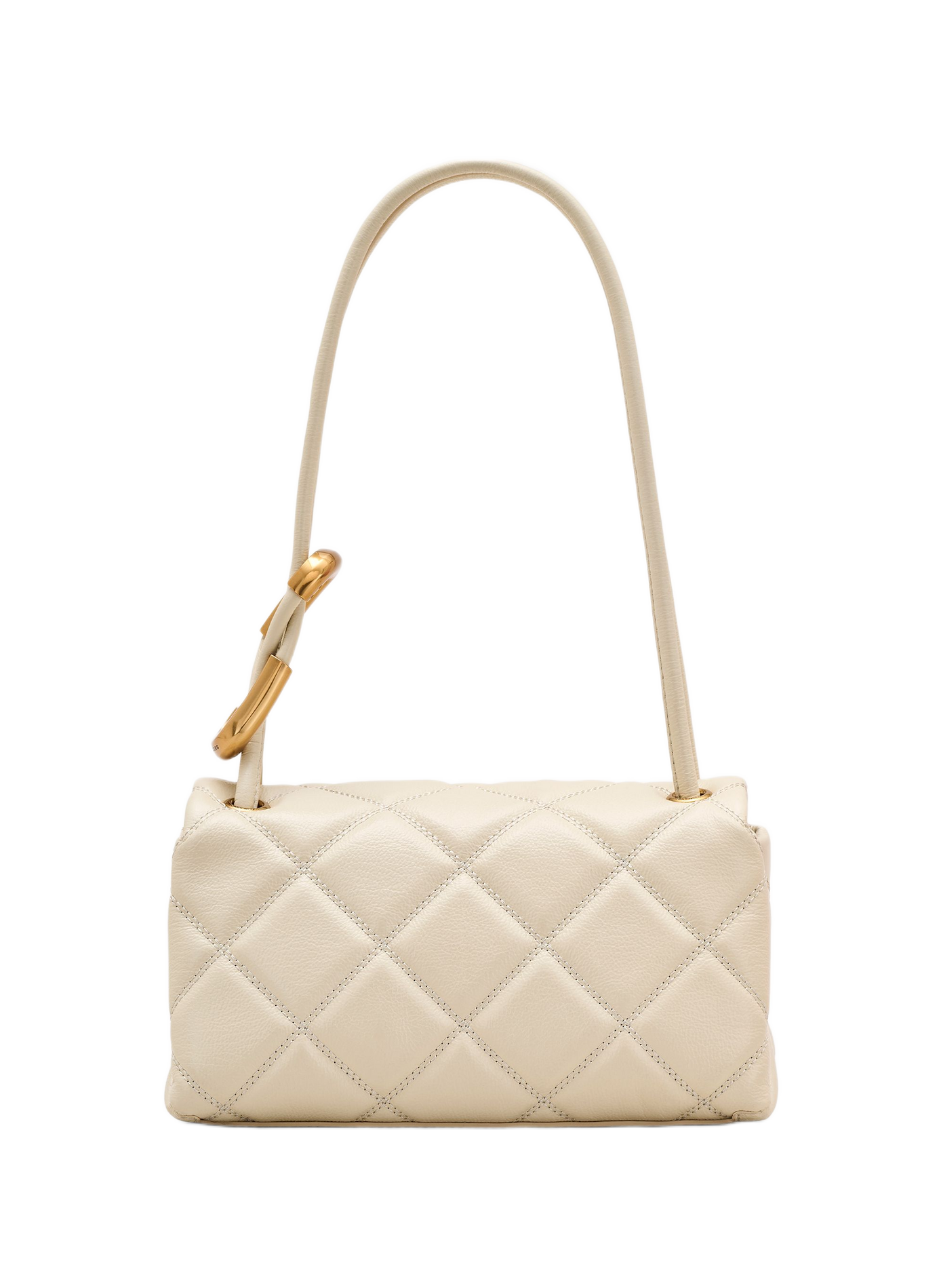 Sac épaule matelassé en cuir  MARC JACOBS Blanc