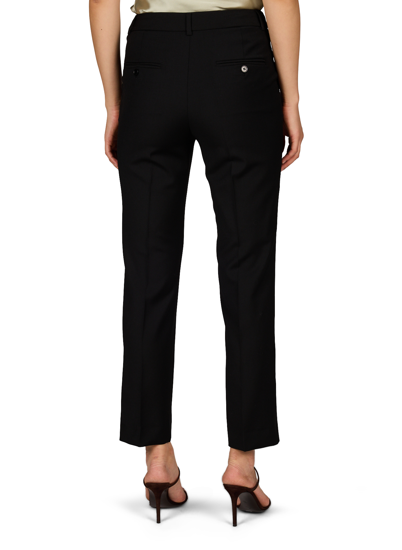 Wollhose in Uni-Farbe MAX MARA WEEK END Schwarz