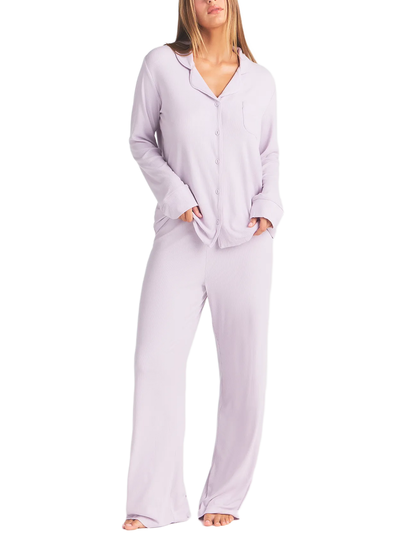 Loose-fitting plain pajama set SKIMS Pink