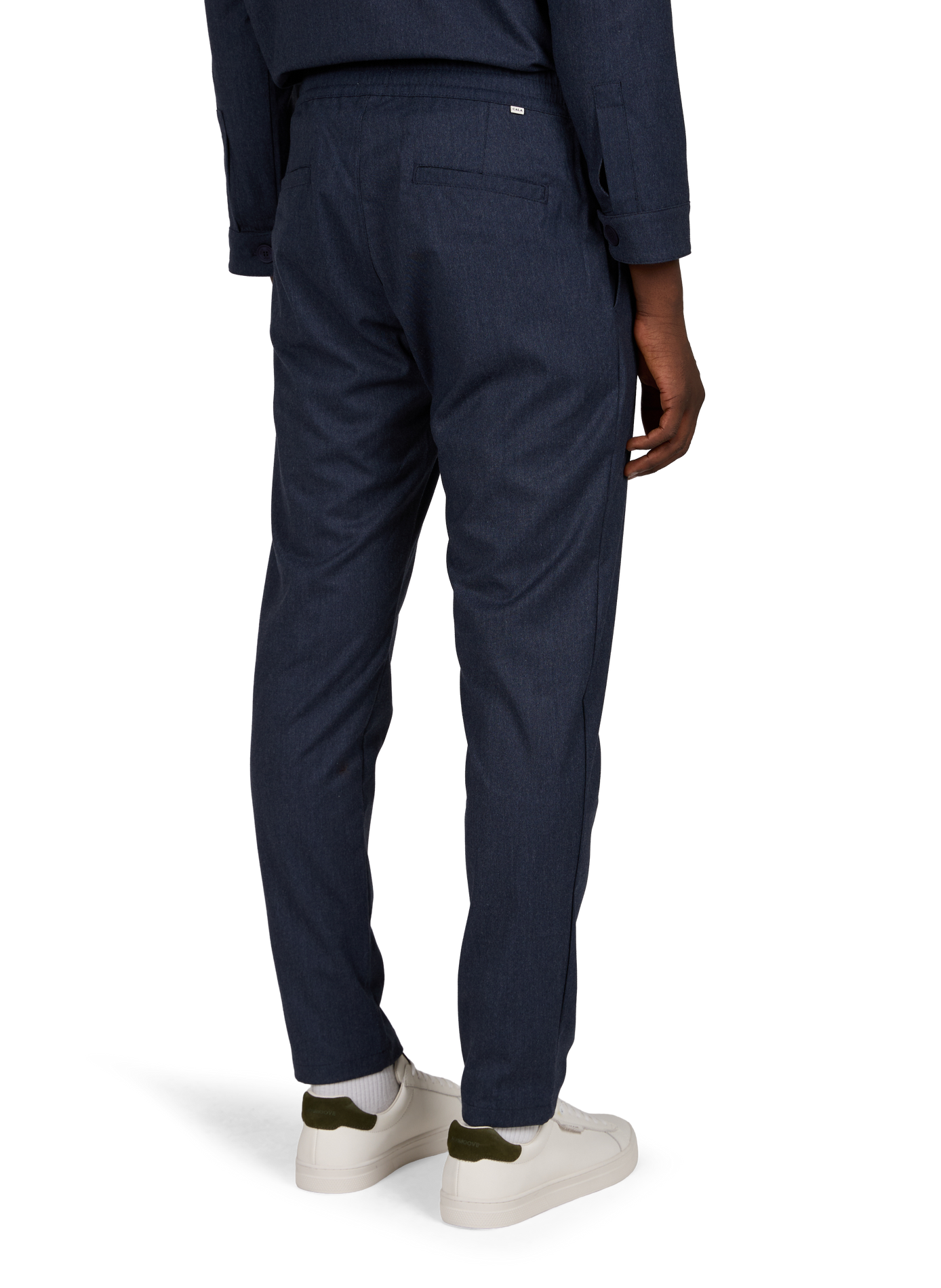 Straight pants by Thomas Lipari with drawstrings 1789 CALA Blue