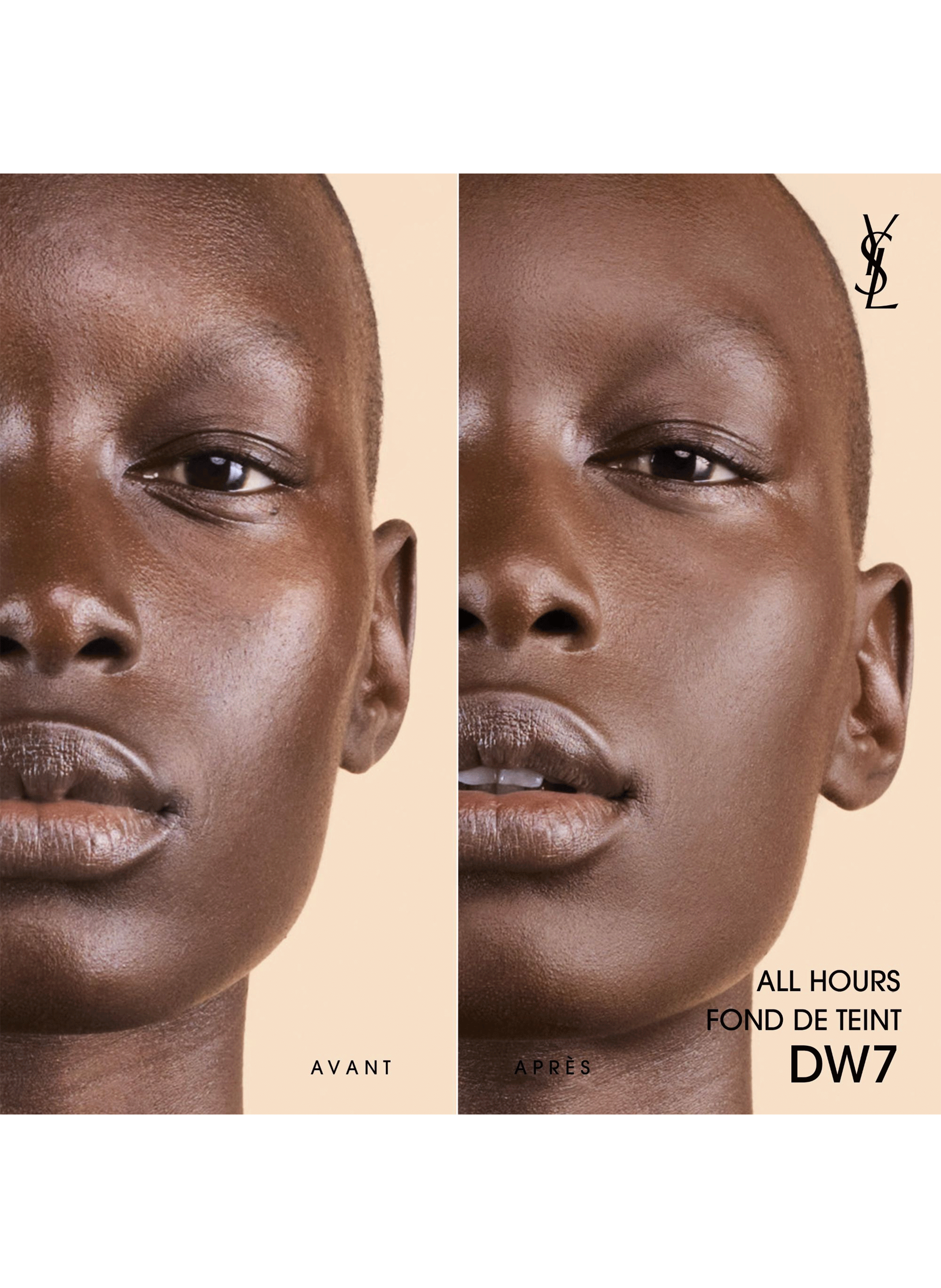 Yves Saint Laurent 24h full-coverage luminous matt foundation Dw7