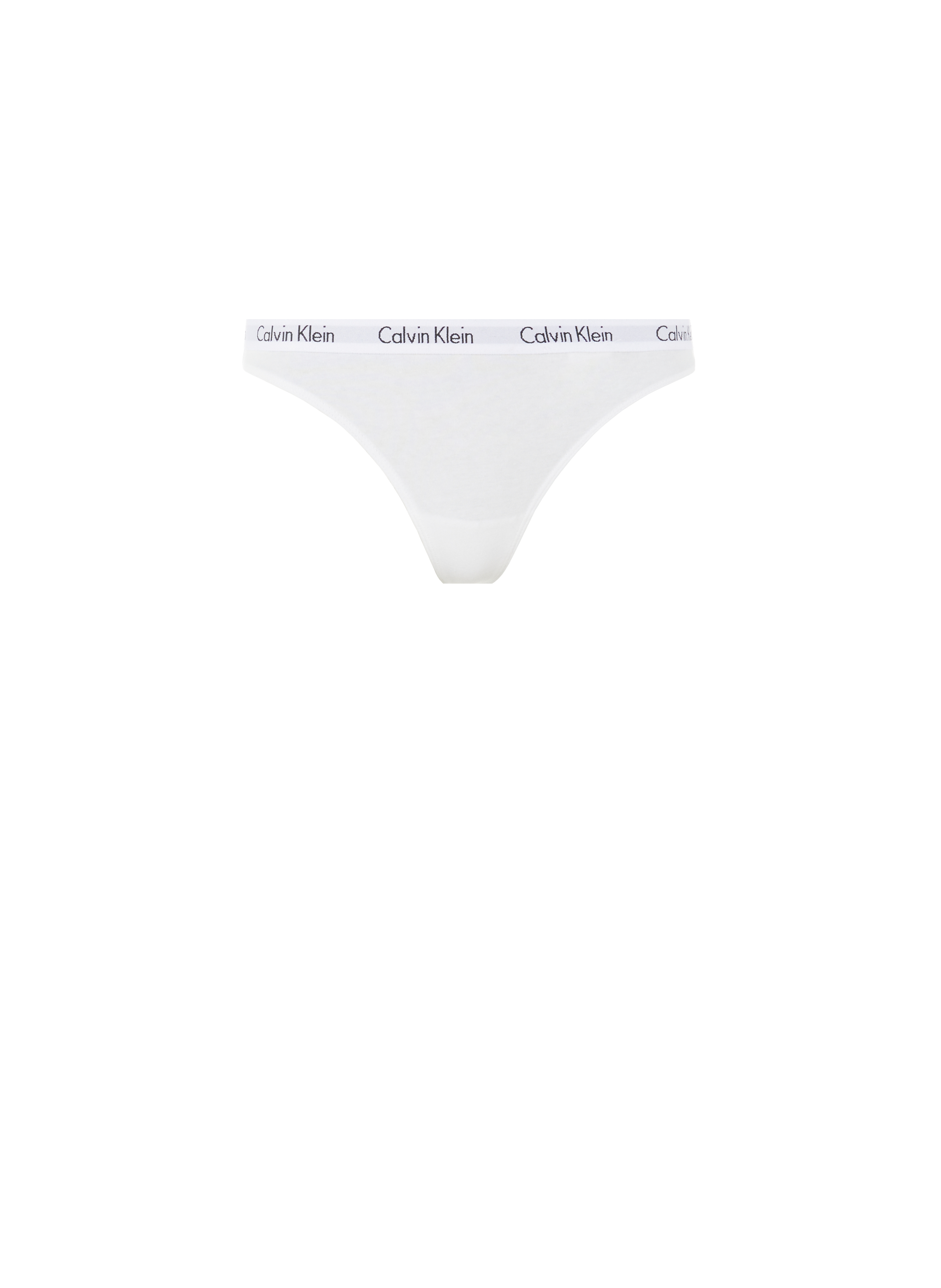 Lot de trois strings en coton stretch