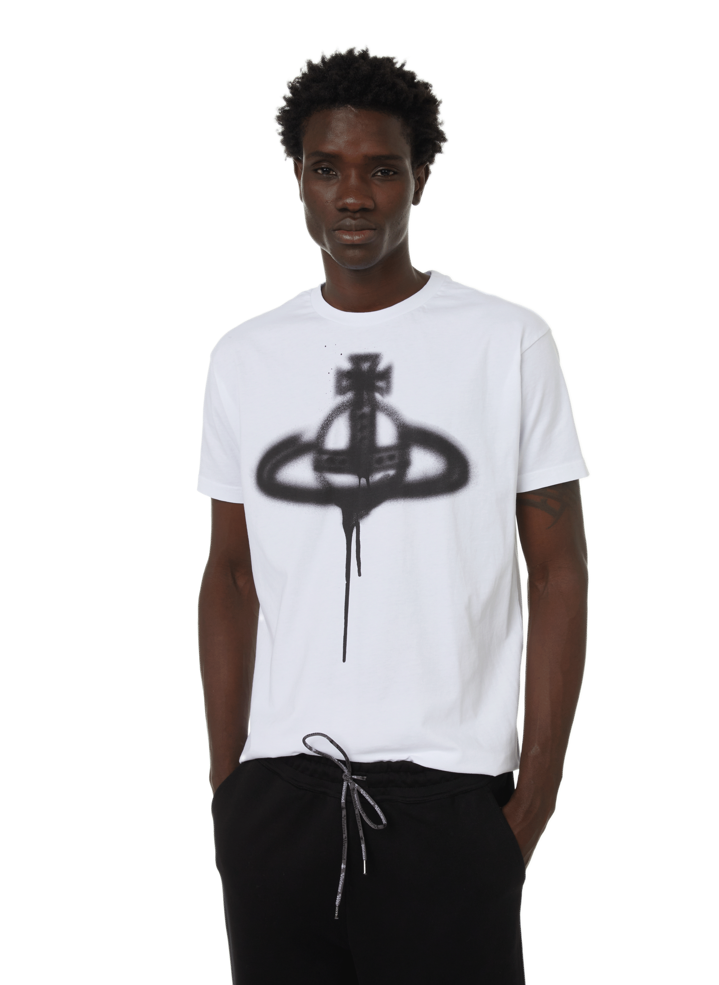 VIVIENNE WESTWOOD Logo-print T-shirt White