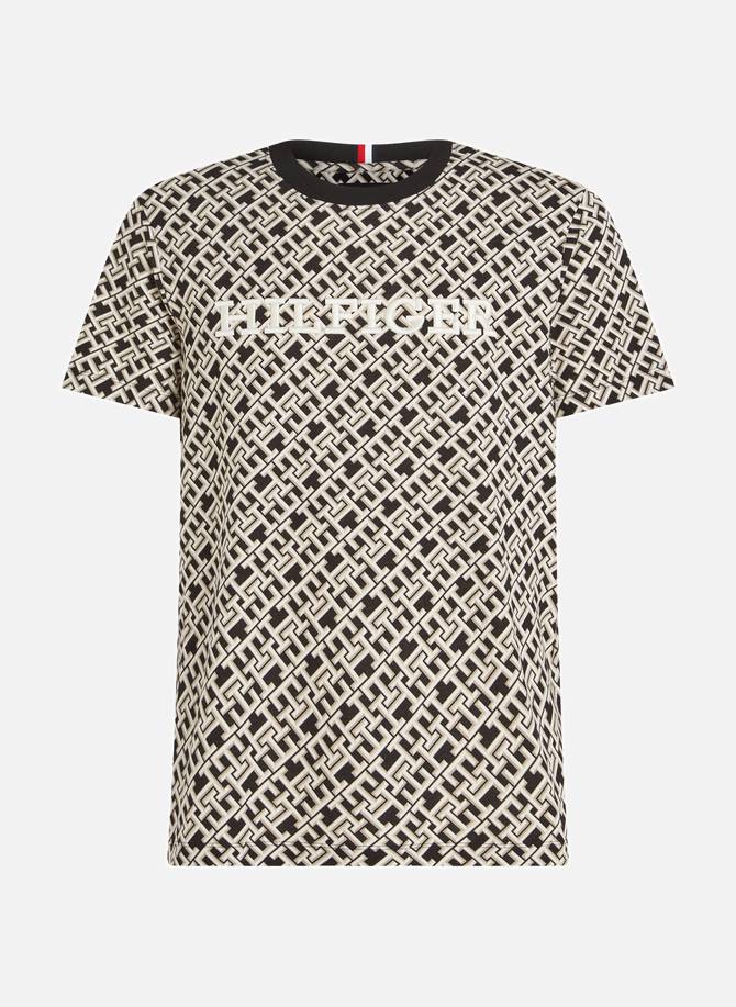 TOMMY HILFIGER cotton patterned T-shirt