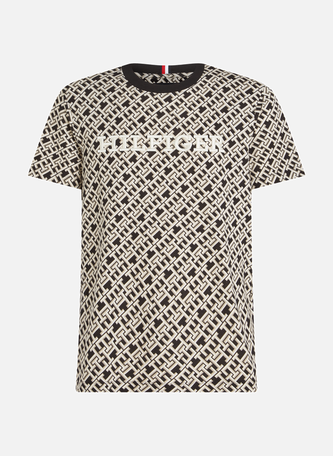 Patterned cotton T-shirt  TOMMY HILFIGER