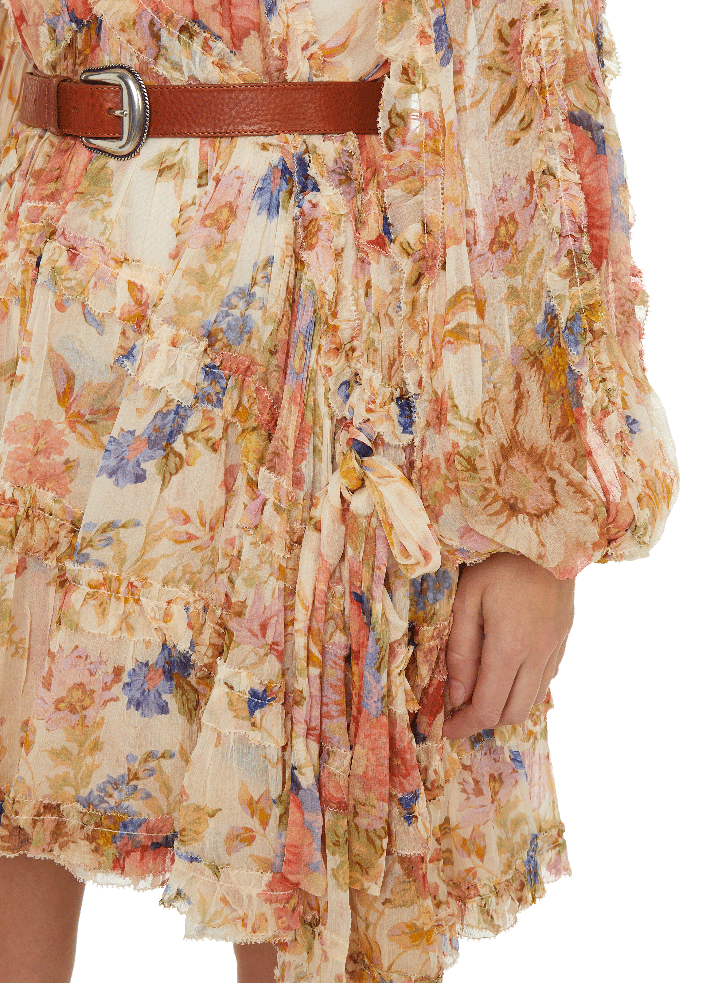 Ceinture en cuir SAISON 1865 Marron