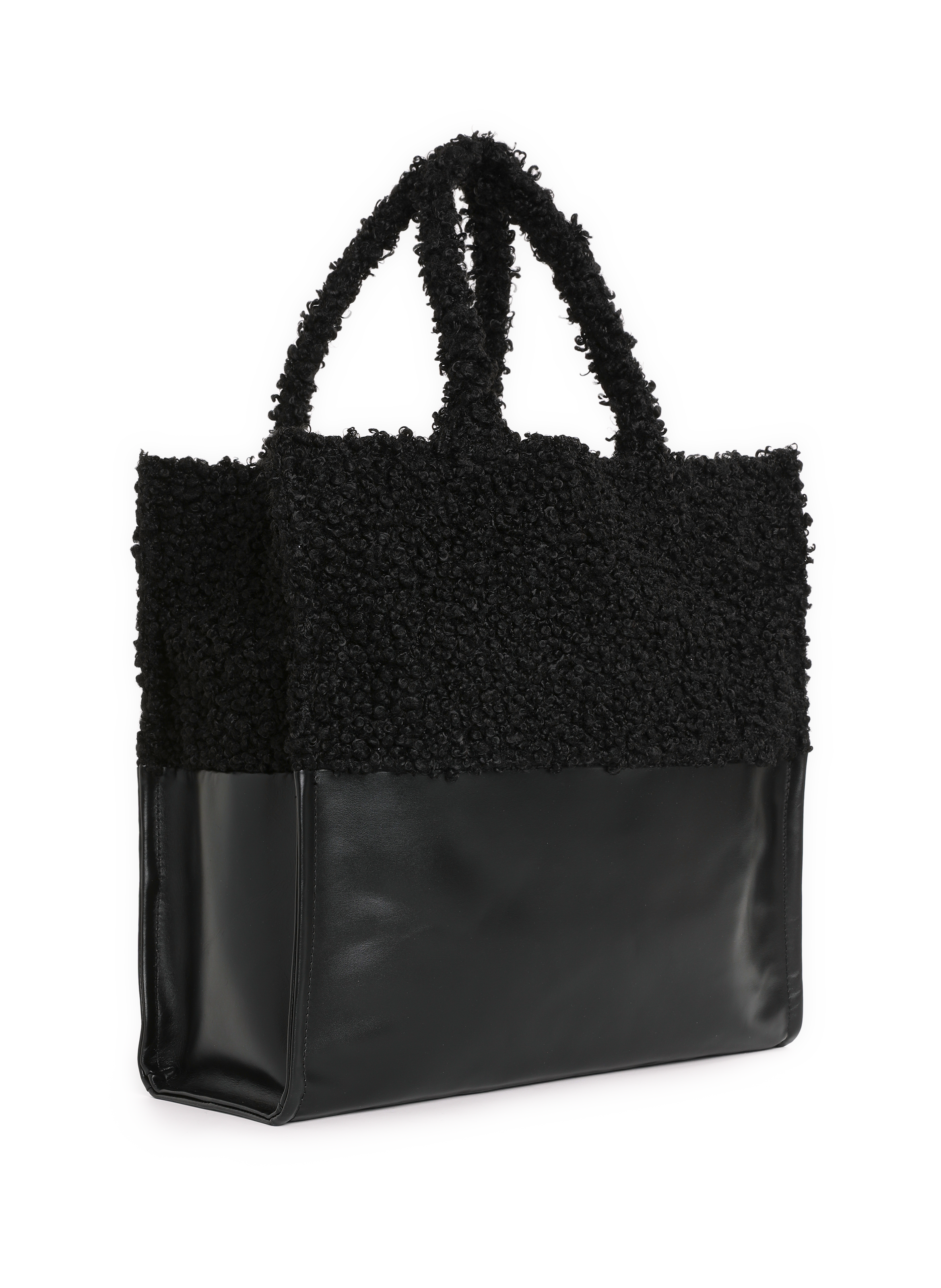 Sac cabas Elodi bi-matière  SAISON 1865 Noir