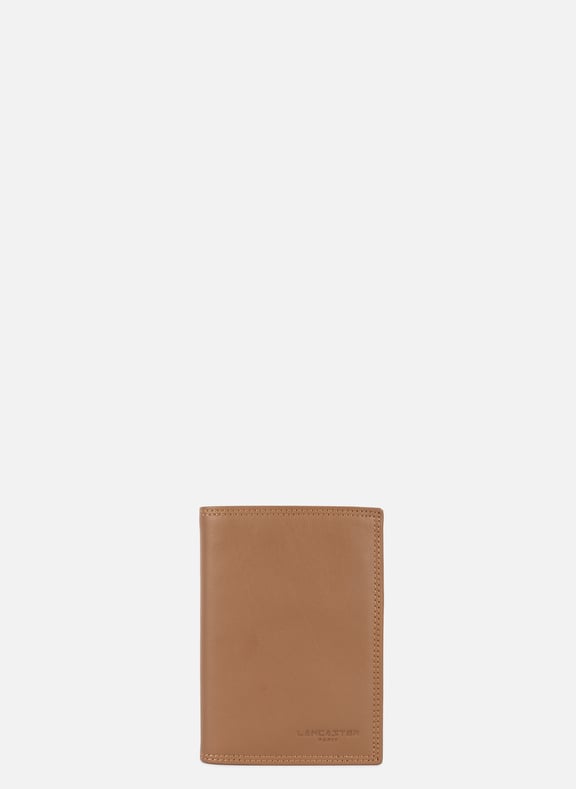 Grand portefeuille - soft vintage homme Marron by LANCASTER LANCASTER Grand portefeuille - soft vintage homme Marron