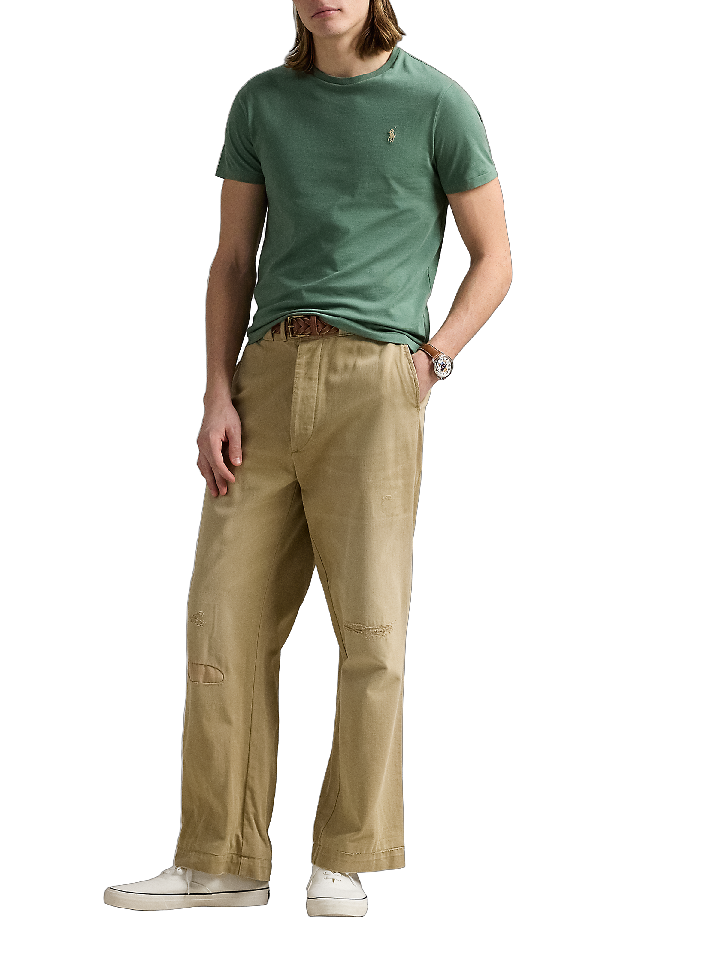 T-shirt en coton POLO RALPH LAUREN Vert