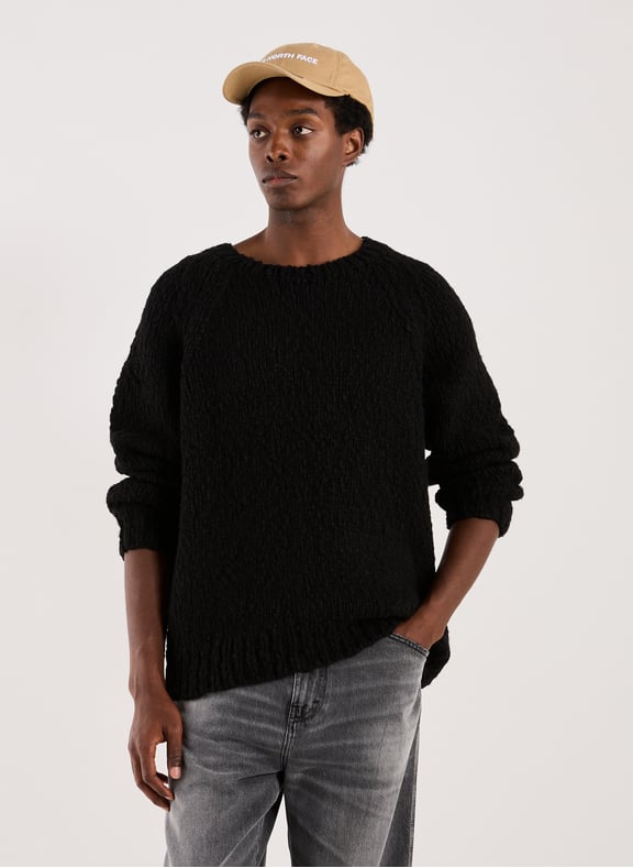 Wool-blend round-neck jumper Black by CLOSED CLOSED Wool-blend round-neck jumper Black