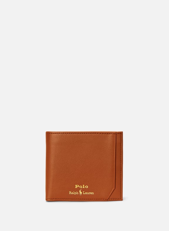 Leather coin purse Brown by POLO RALPH LAUREN POLO RALPH LAUREN Leather coin purse Brown
