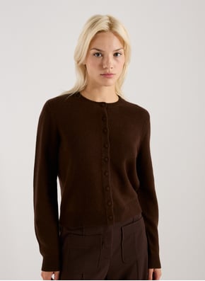 Cardigan droit en laine  SUNCOO Cardigan droit en laine  SUNCOO