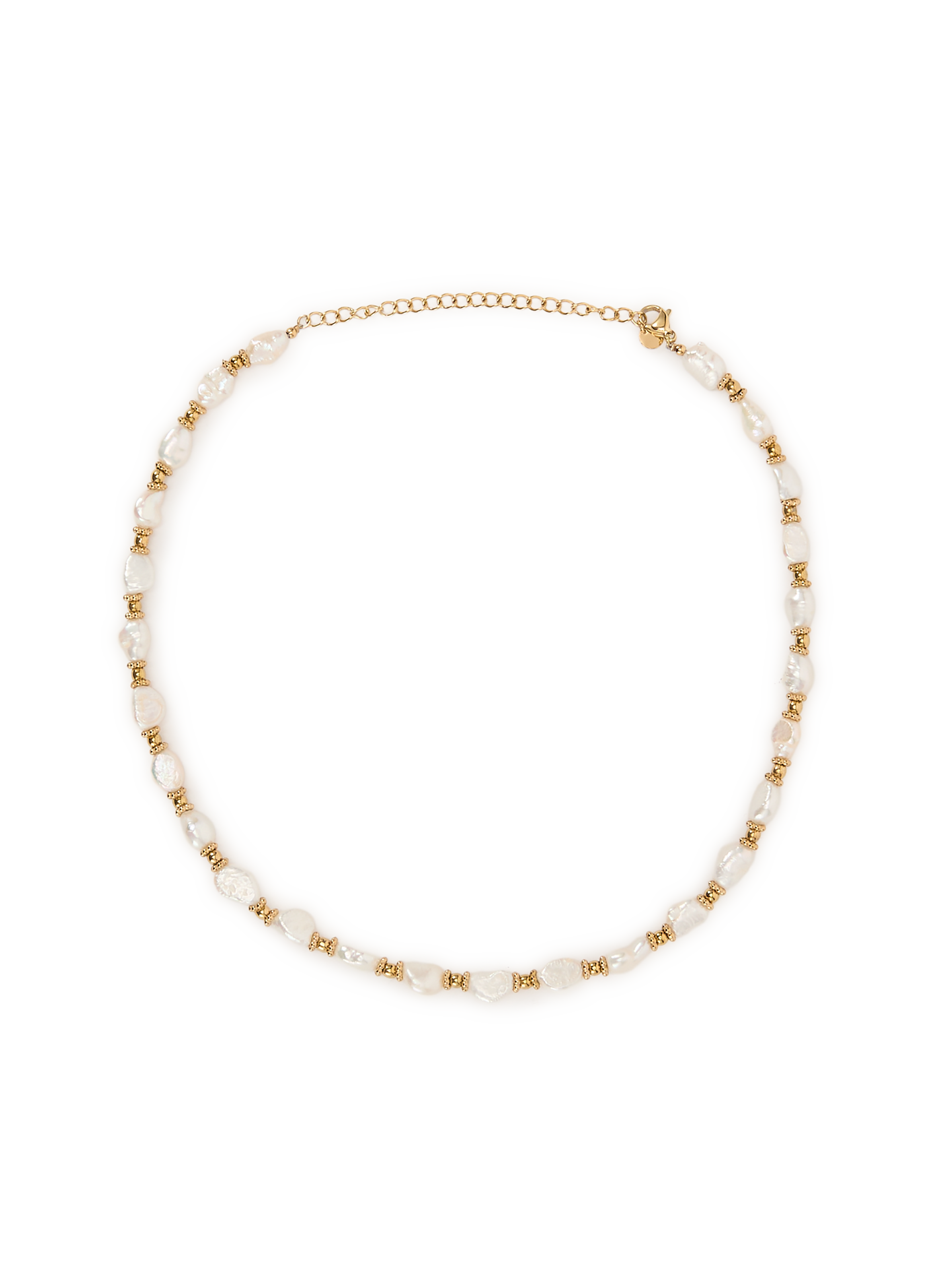 Collier de perles en nacre AU PRINTEMPS PARIS Blanc