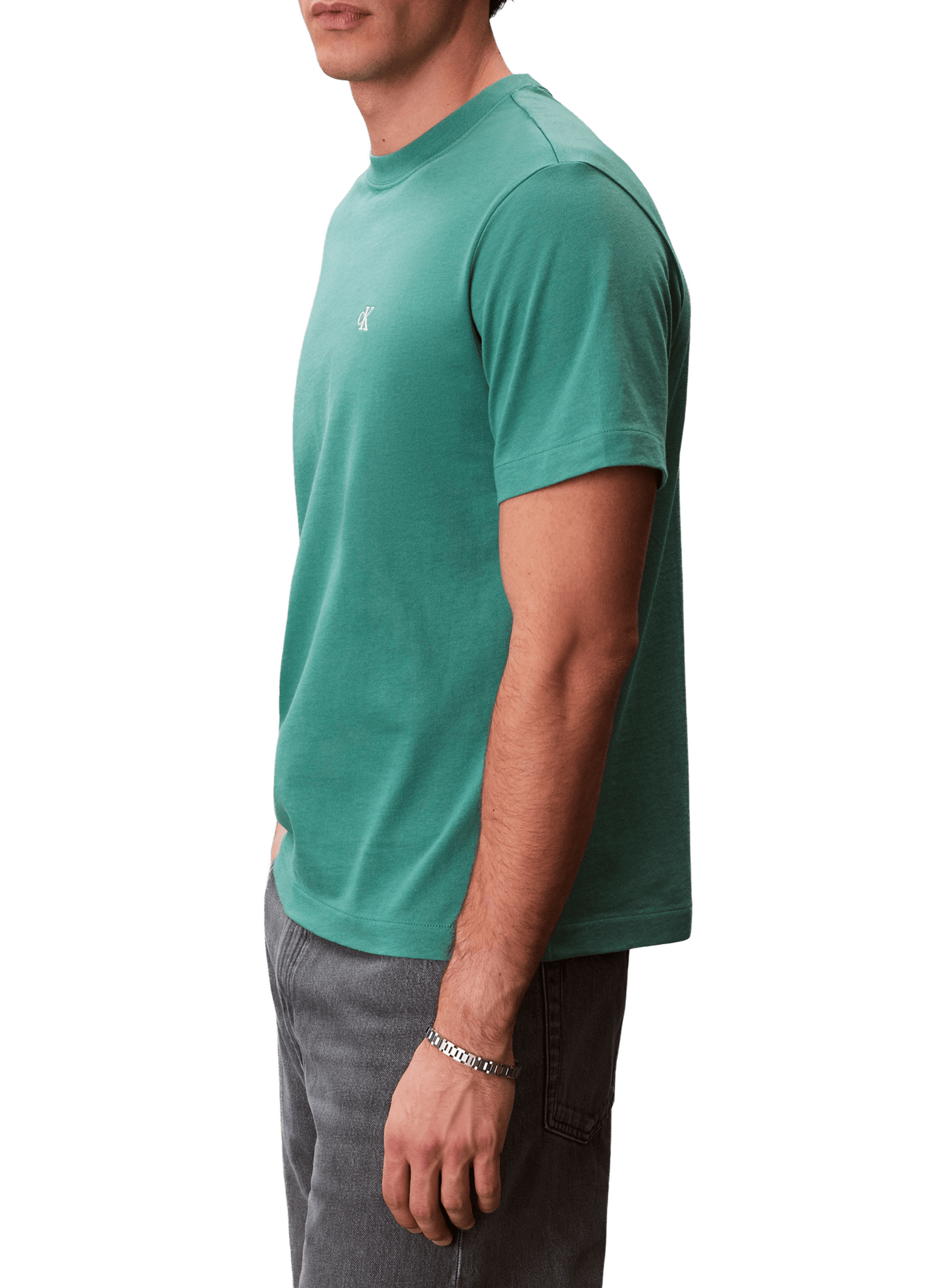 Classic Cotton T-Shirt CALVIN KLEIN Green