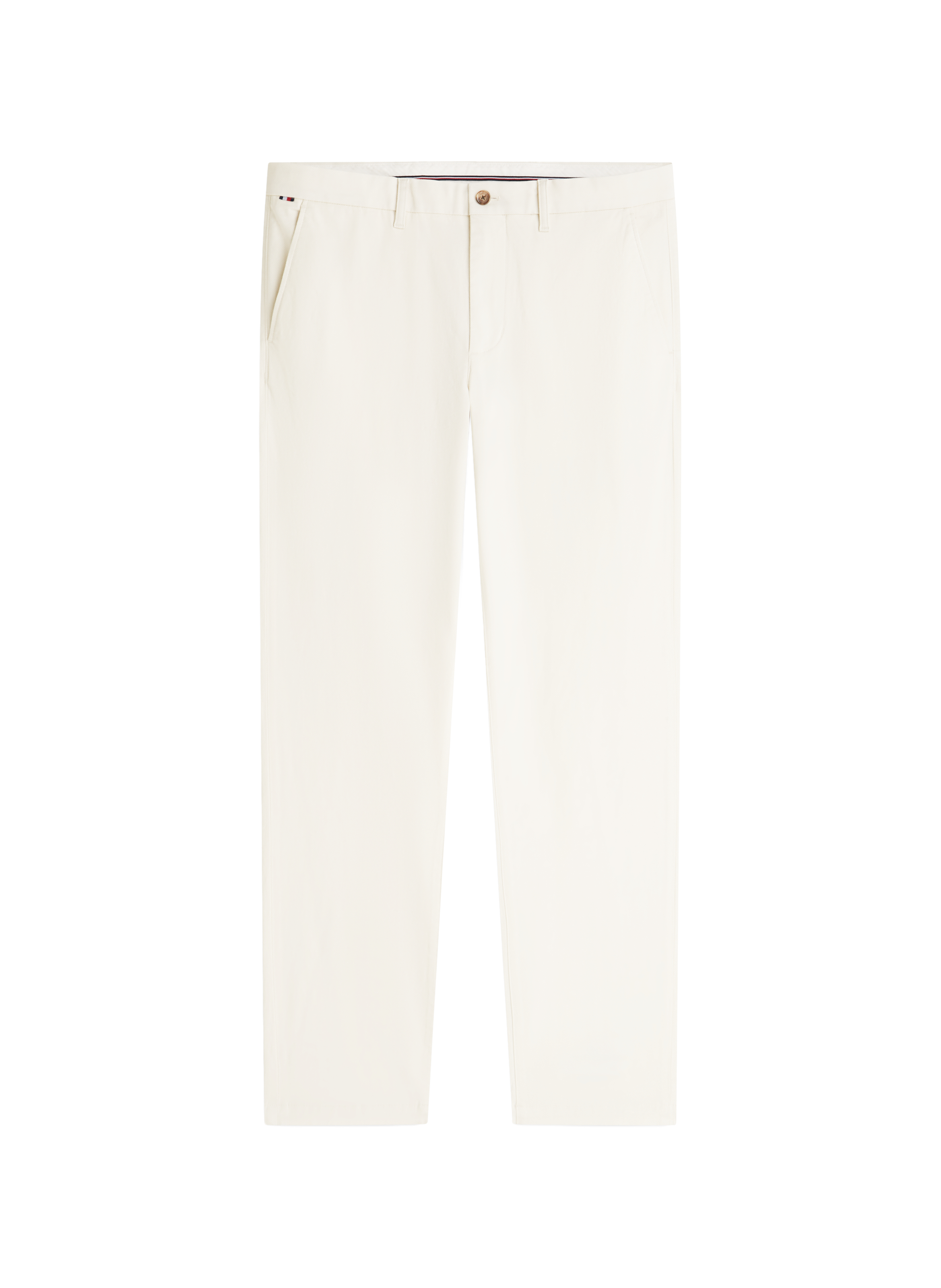 Slim fit cotton trousers TOMMY HILFIGER Beige