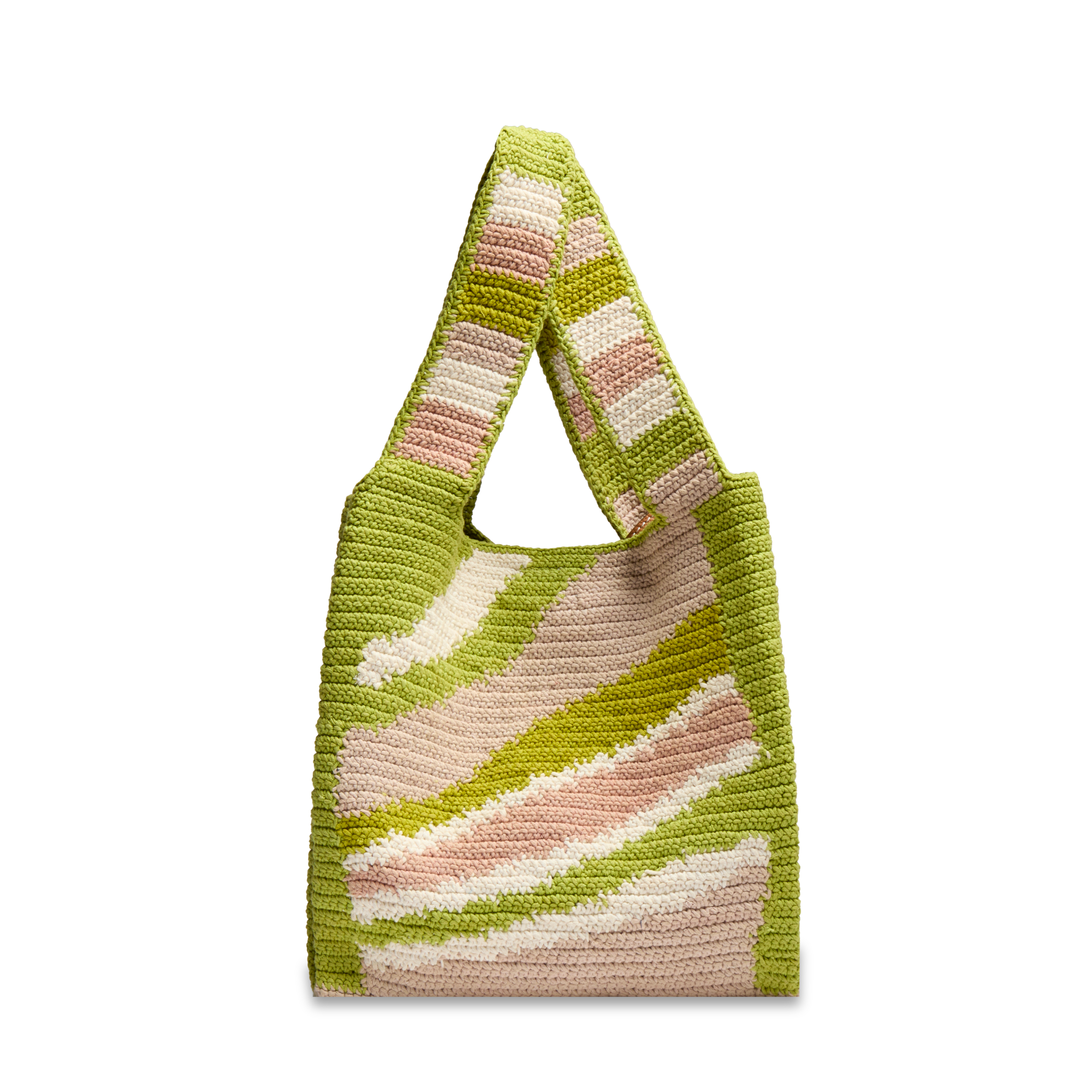 Shopper bag summer mania medium by lancel in cotton LANCEL Yellow