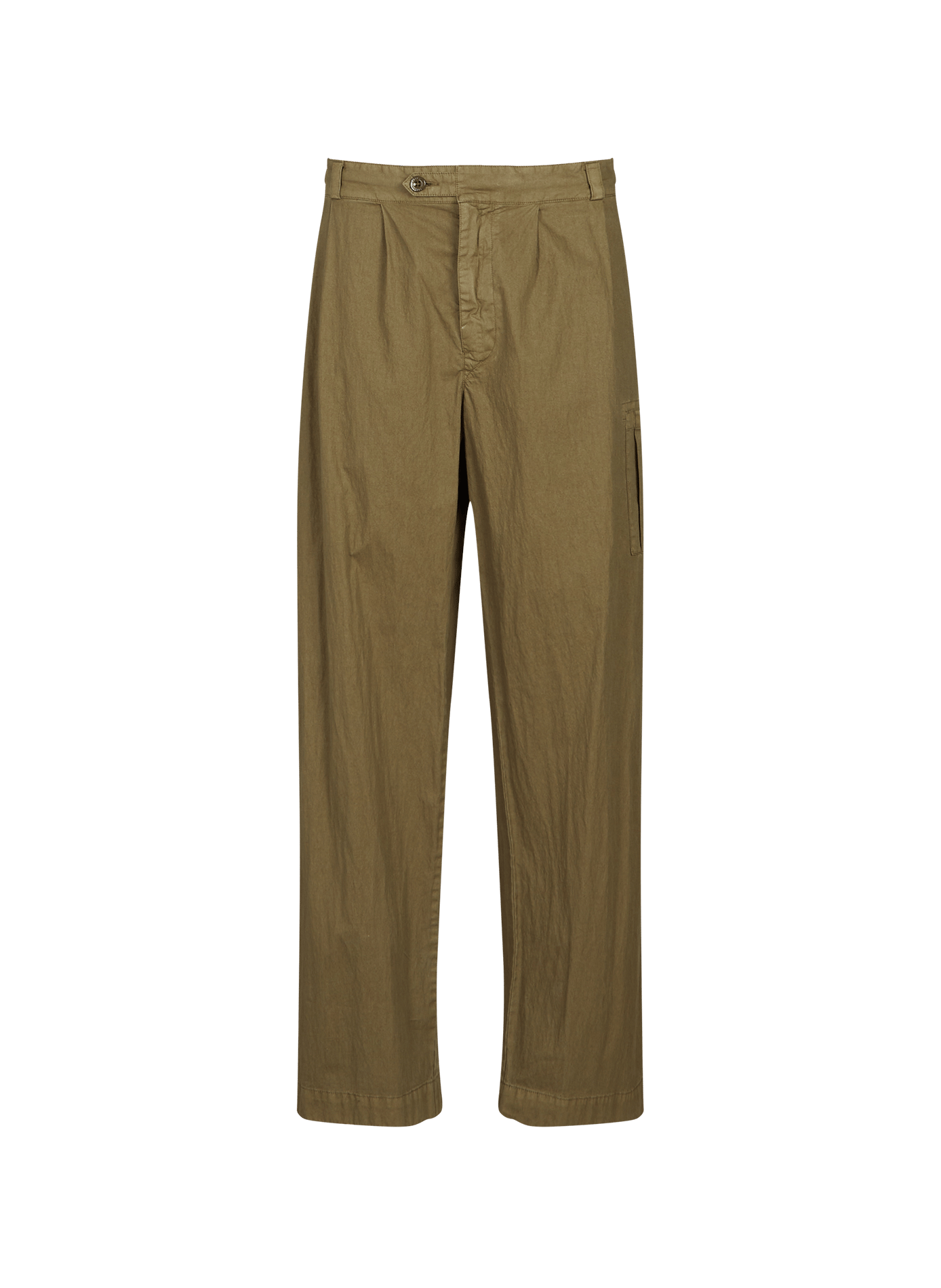 Pantalon froissé en coton mélangé CP COMPANY Kaki