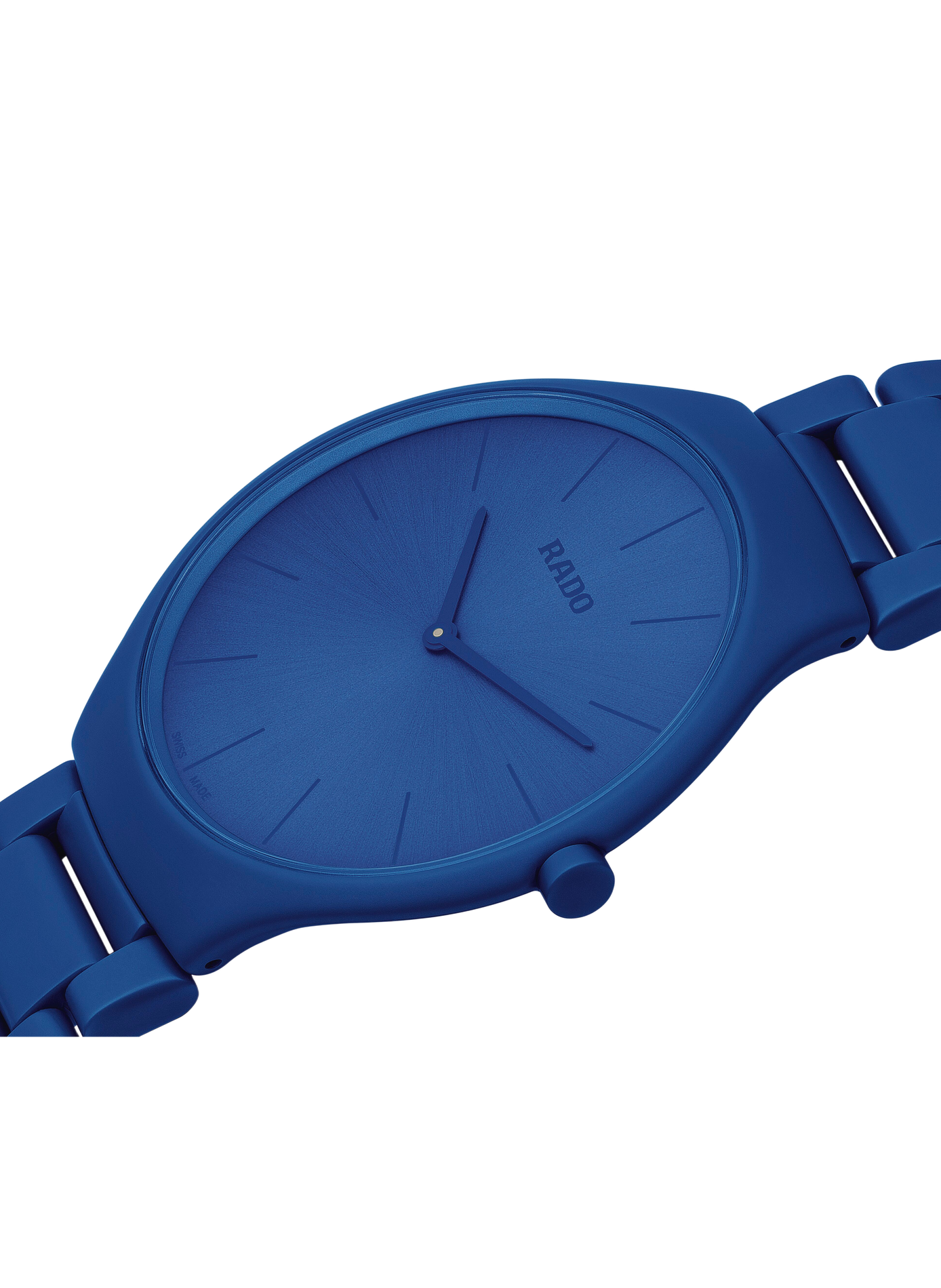 Montre quartz en céramique RADO Bleu