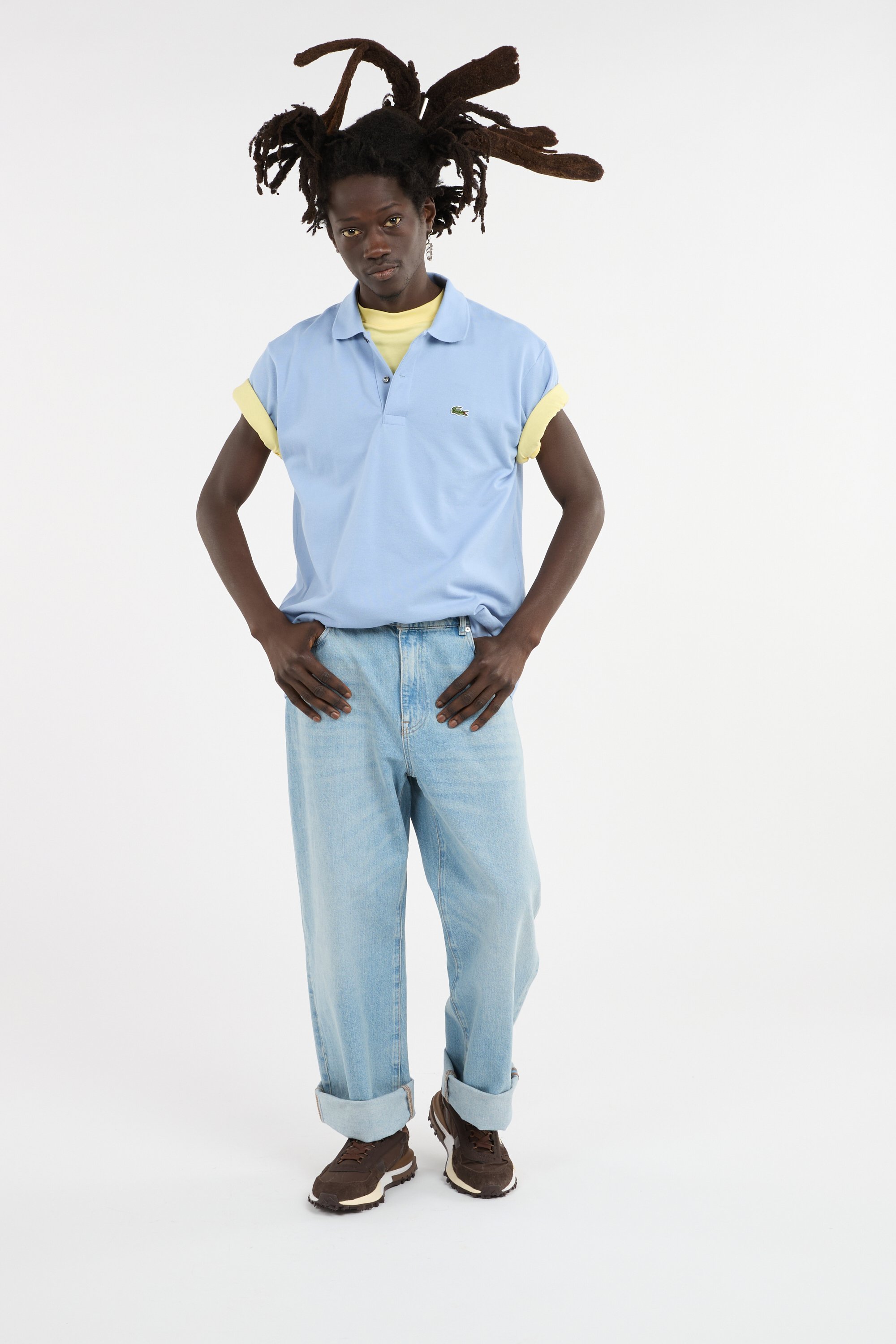 Polo LACOSTE Bleu