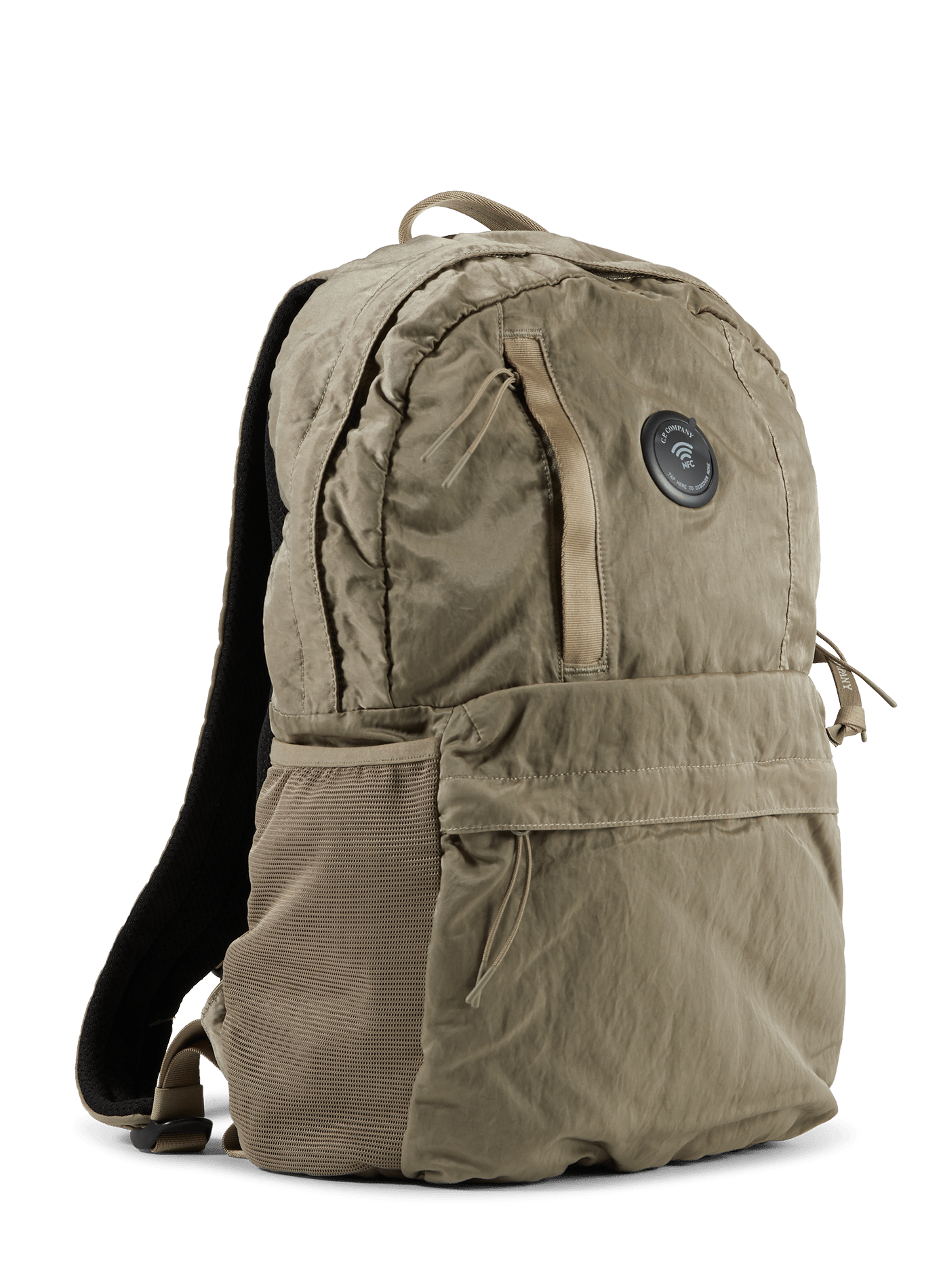 Zippered backpack CP COMPANY Grey