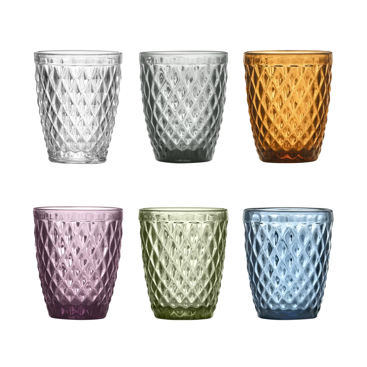 Diamond - 6 gobelets 22 cl MEDARD DE NOBLAT Vert