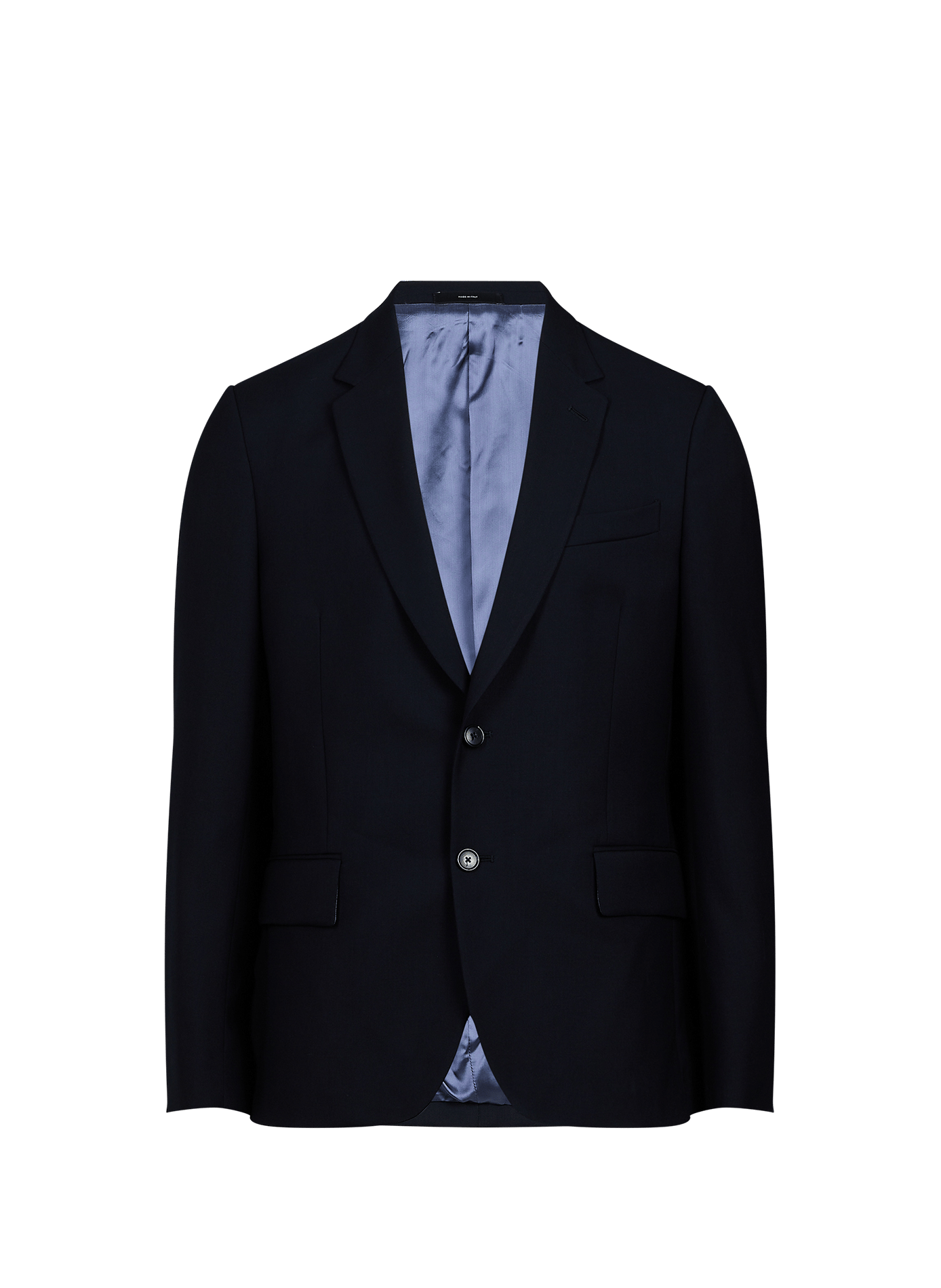 Straight wool blazer PAUL SMITH Blue