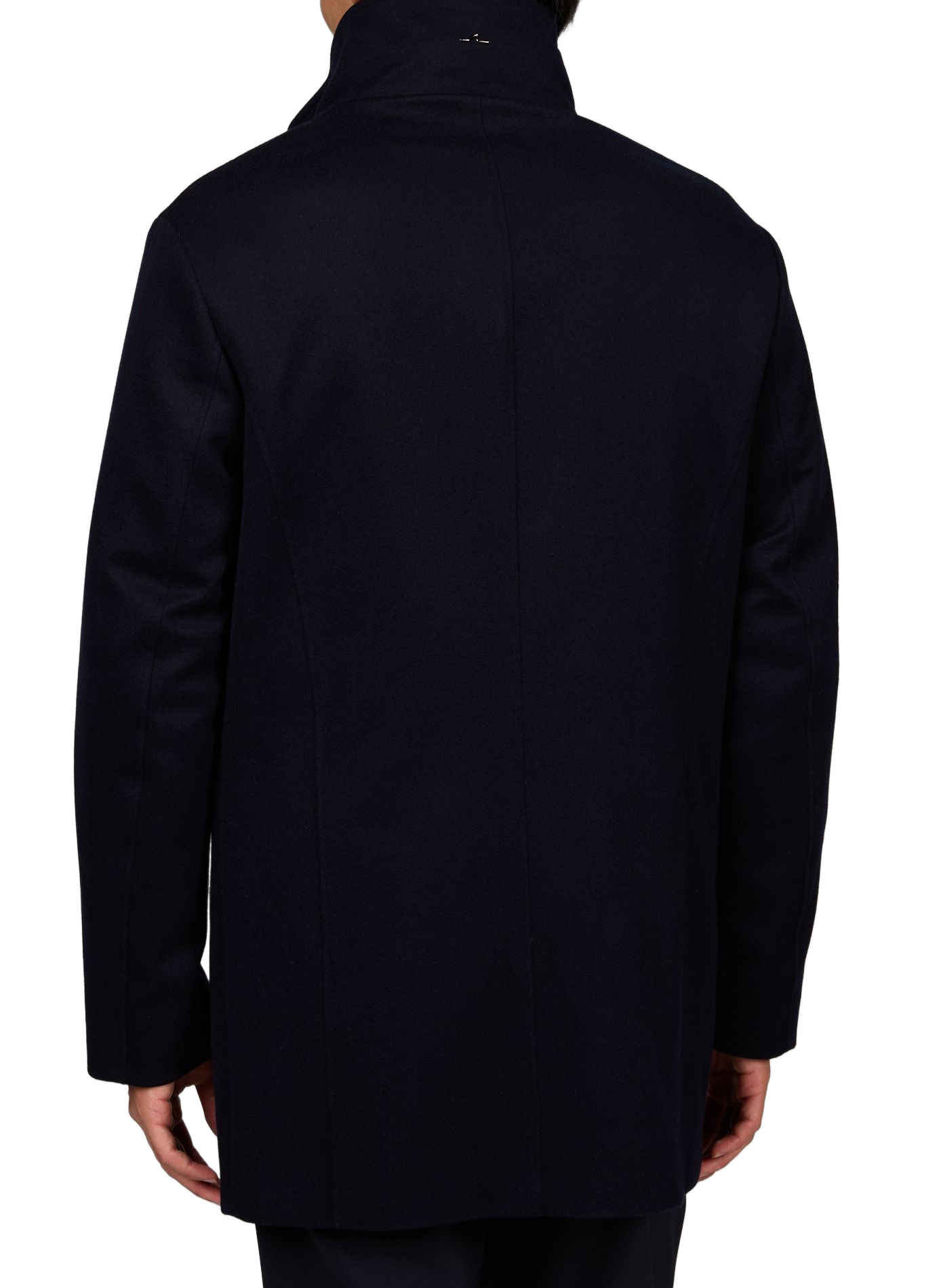 Mid-length cashmere parka PAUL & SHARK Blue