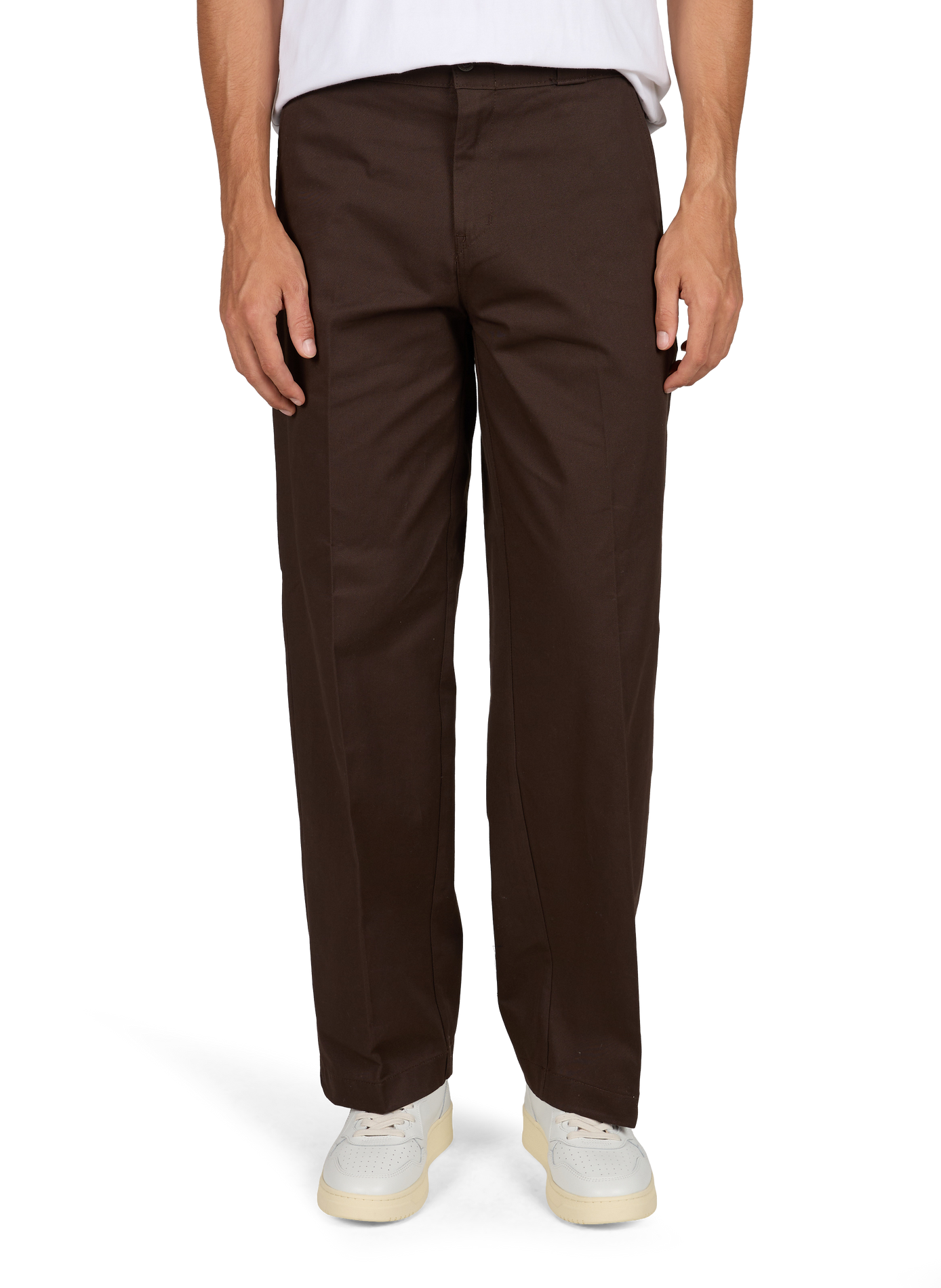 Wide-leg cotton trousers | Brown DICKIES Men