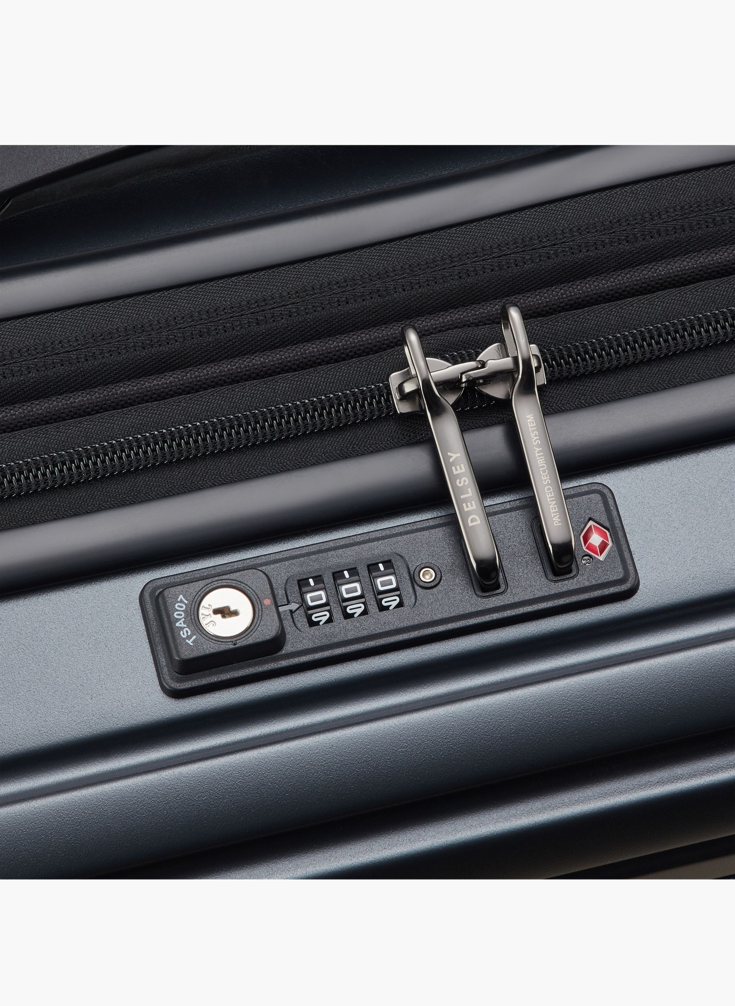 Valise cabine rigide taille xs - caumartin plus DELSEY PARIS Gris