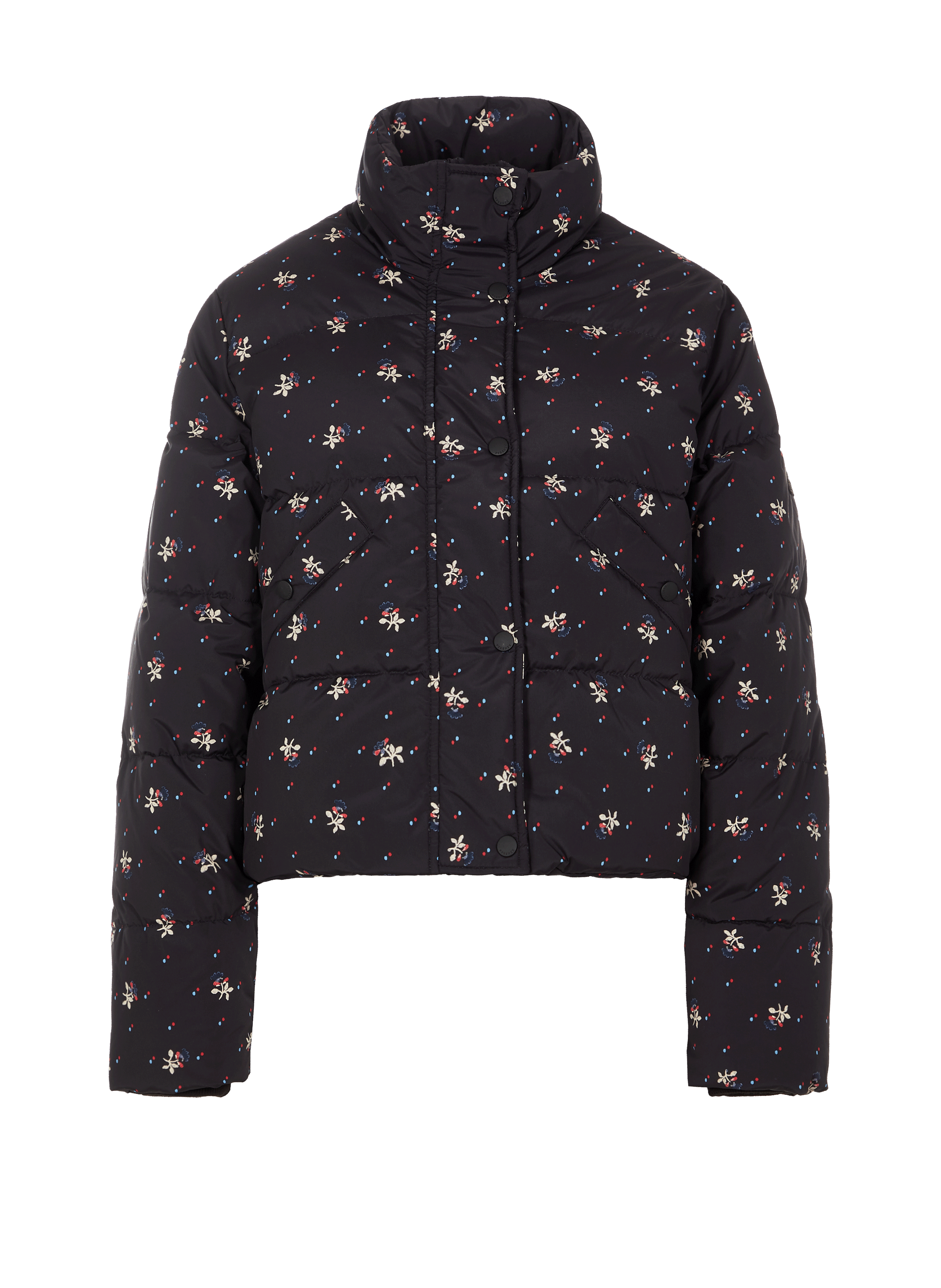Pyrenex x Roseanna - Doudoune courte à imprimé floral