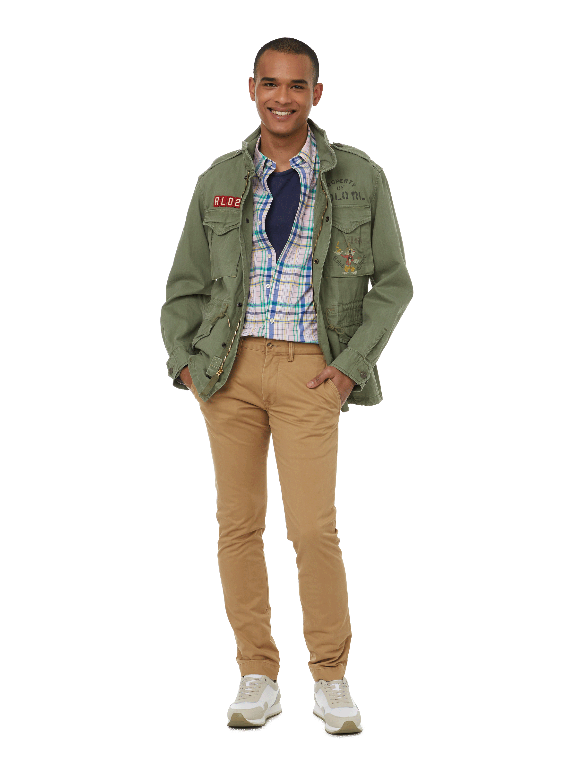 Stretch cotton check shirt POLO RALPH LAUREN Multicolour