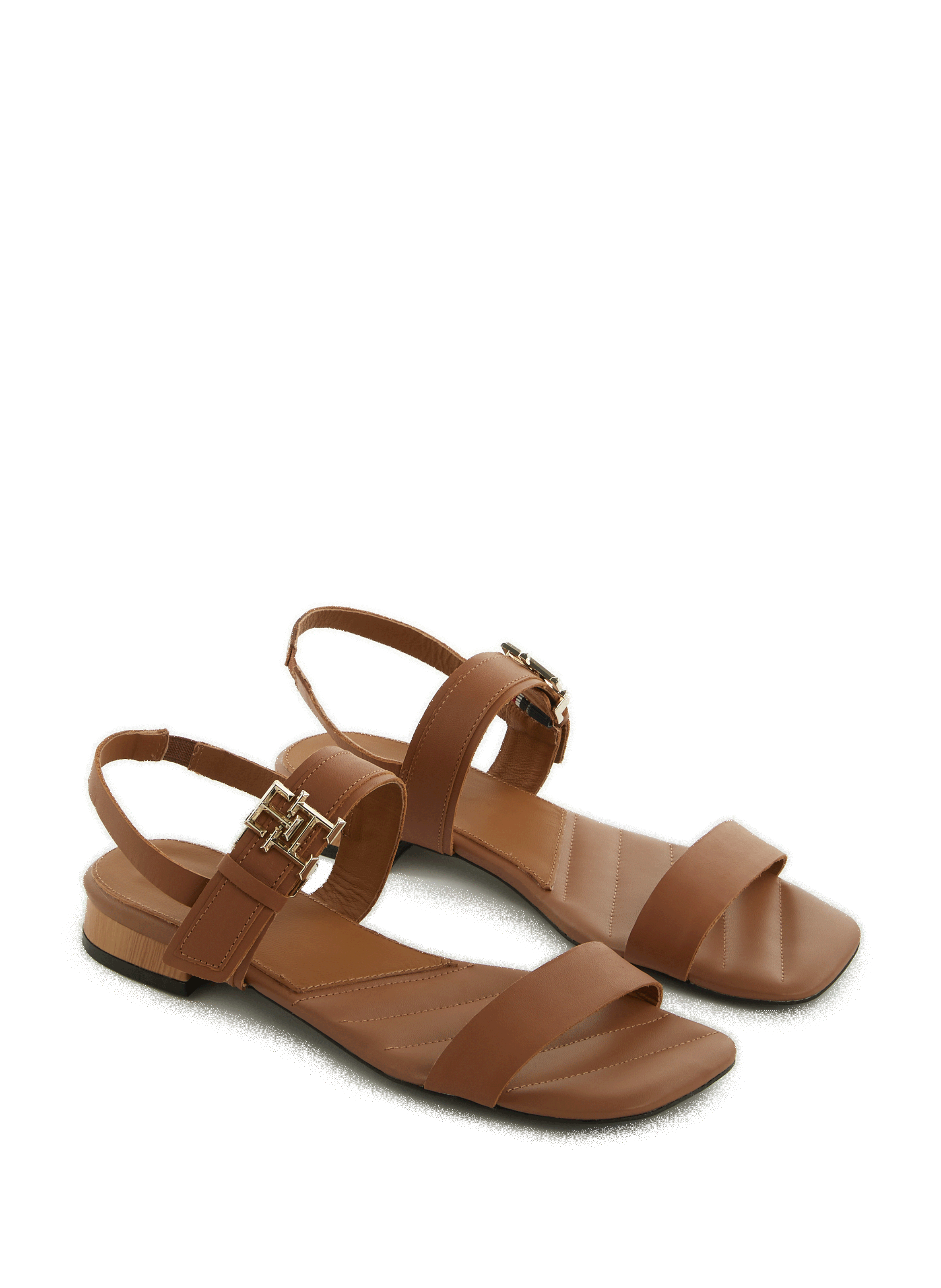 Sandales à petit talon