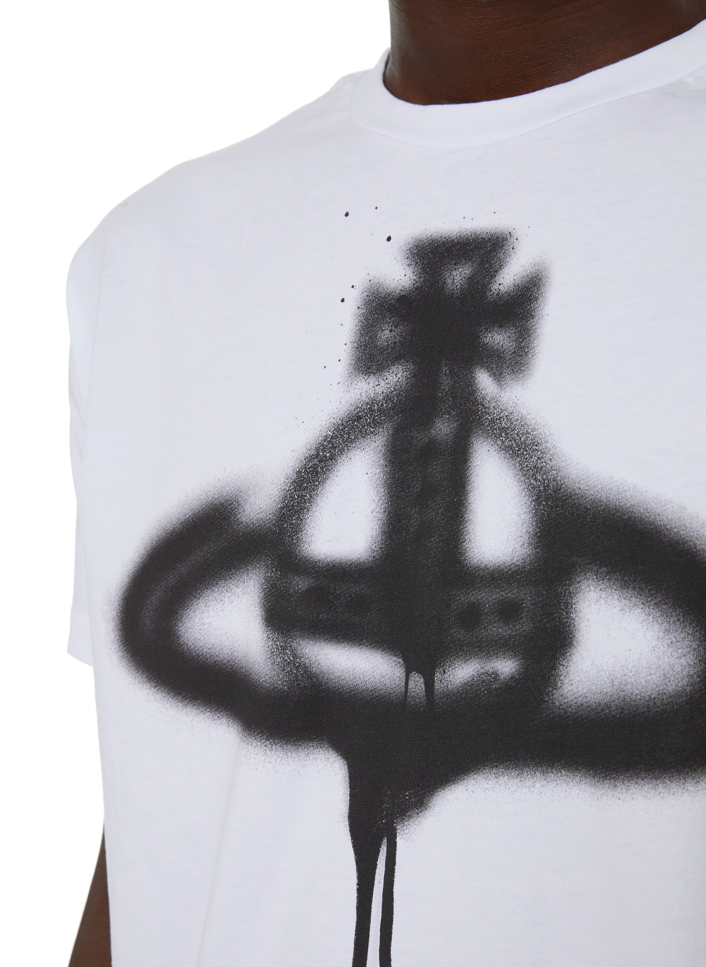 Logo-print T-shirt VIVIENNE WESTWOOD White