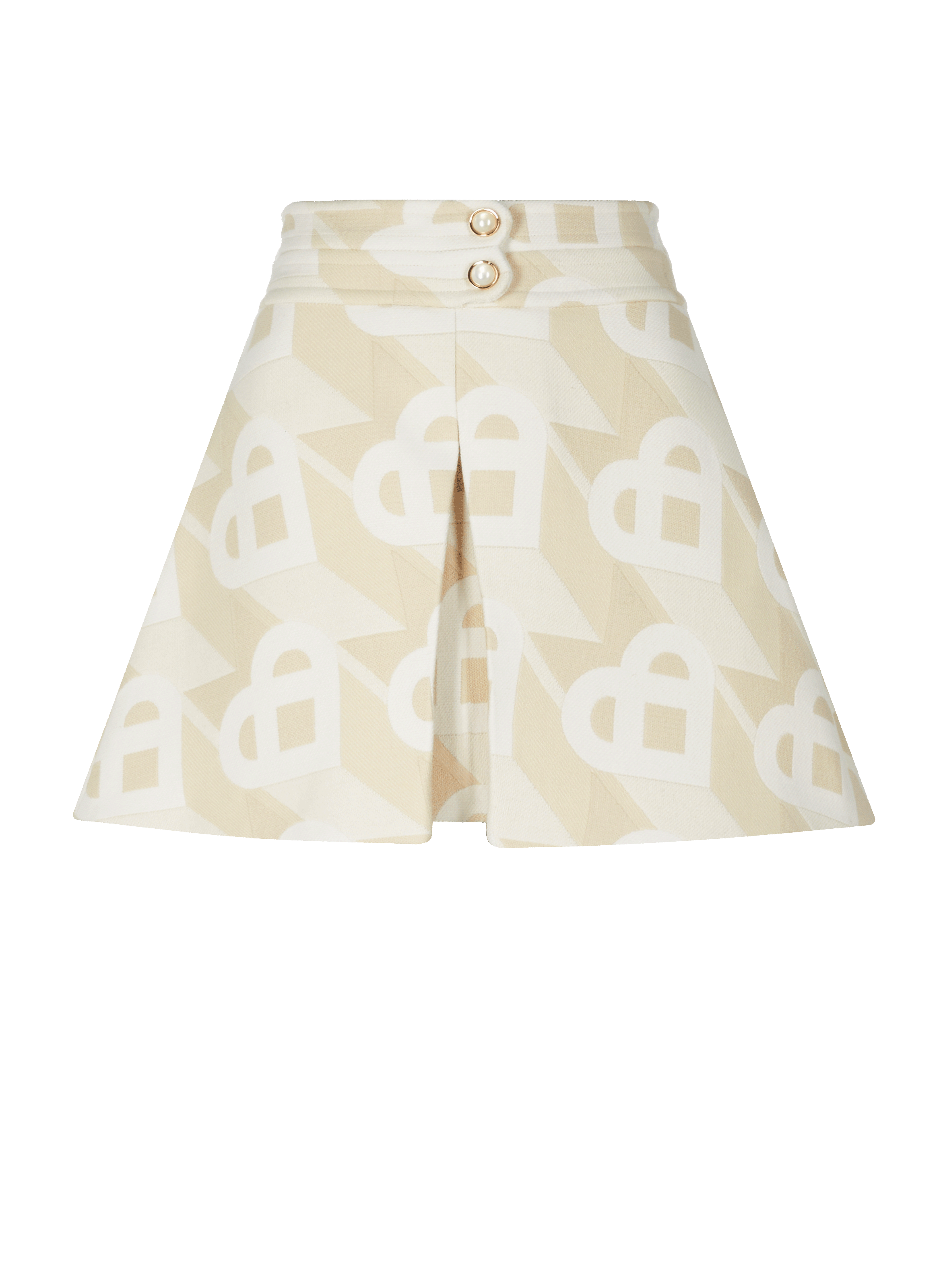 Heart Monogramme skirt  CASABLANCA PARIS Beige