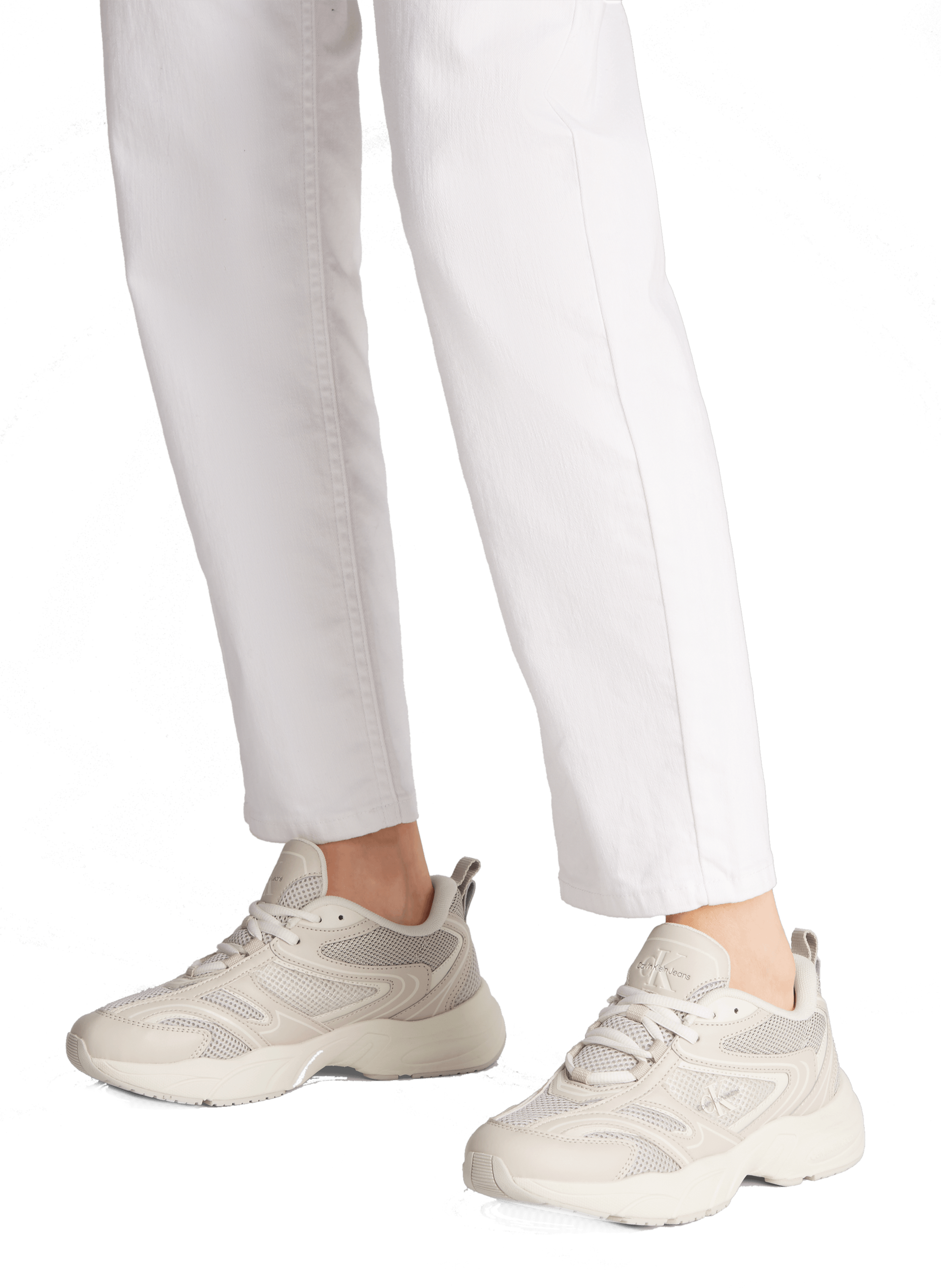 Baskets en maille  CALVIN KLEIN Beige