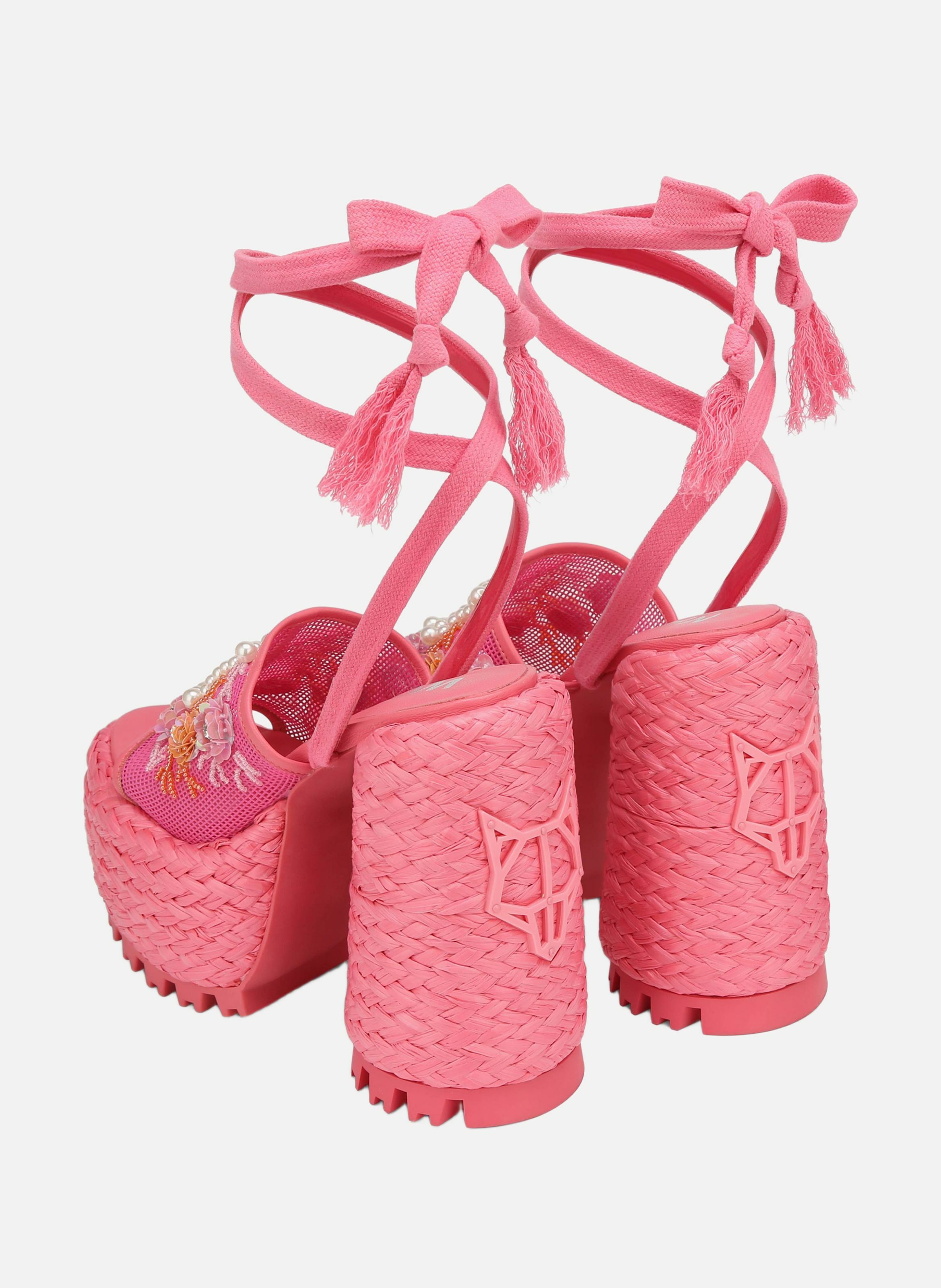 Escarpins bluebell NAKED WOLFE Rose