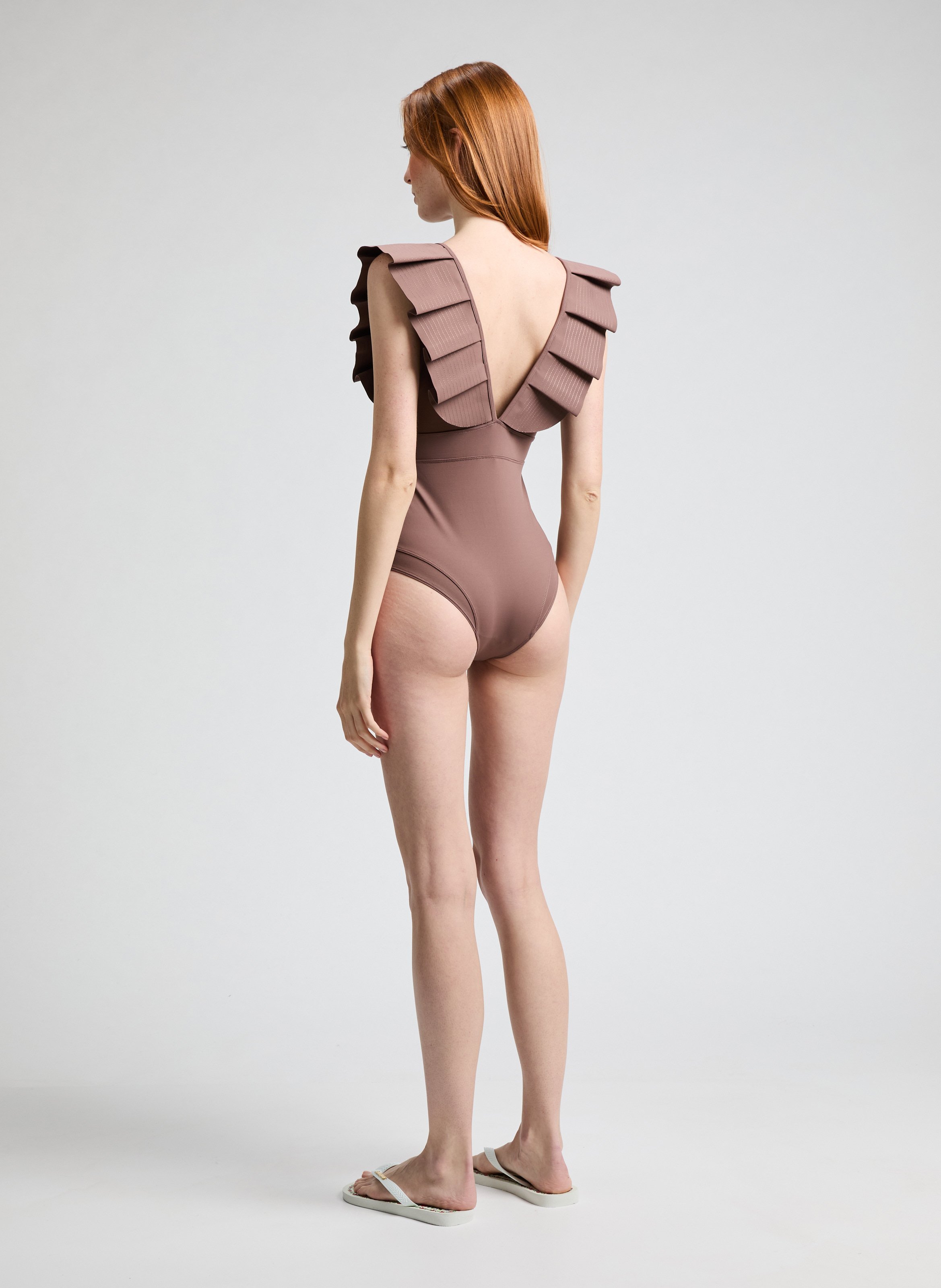 Bella leather handbag MAIO PARIS Brown