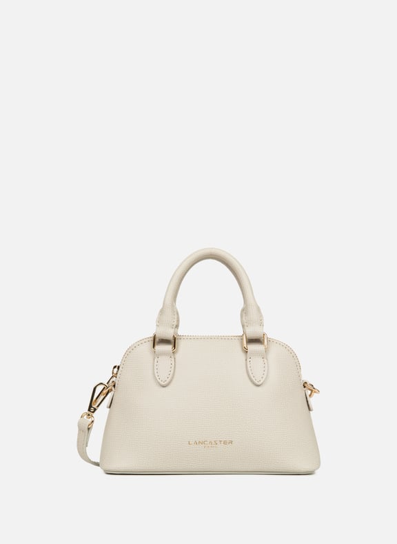 Petit sac demi lune - sierra jia Blanc by LANCASTER LANCASTER Petit sac demi lune - sierra jia Blanc